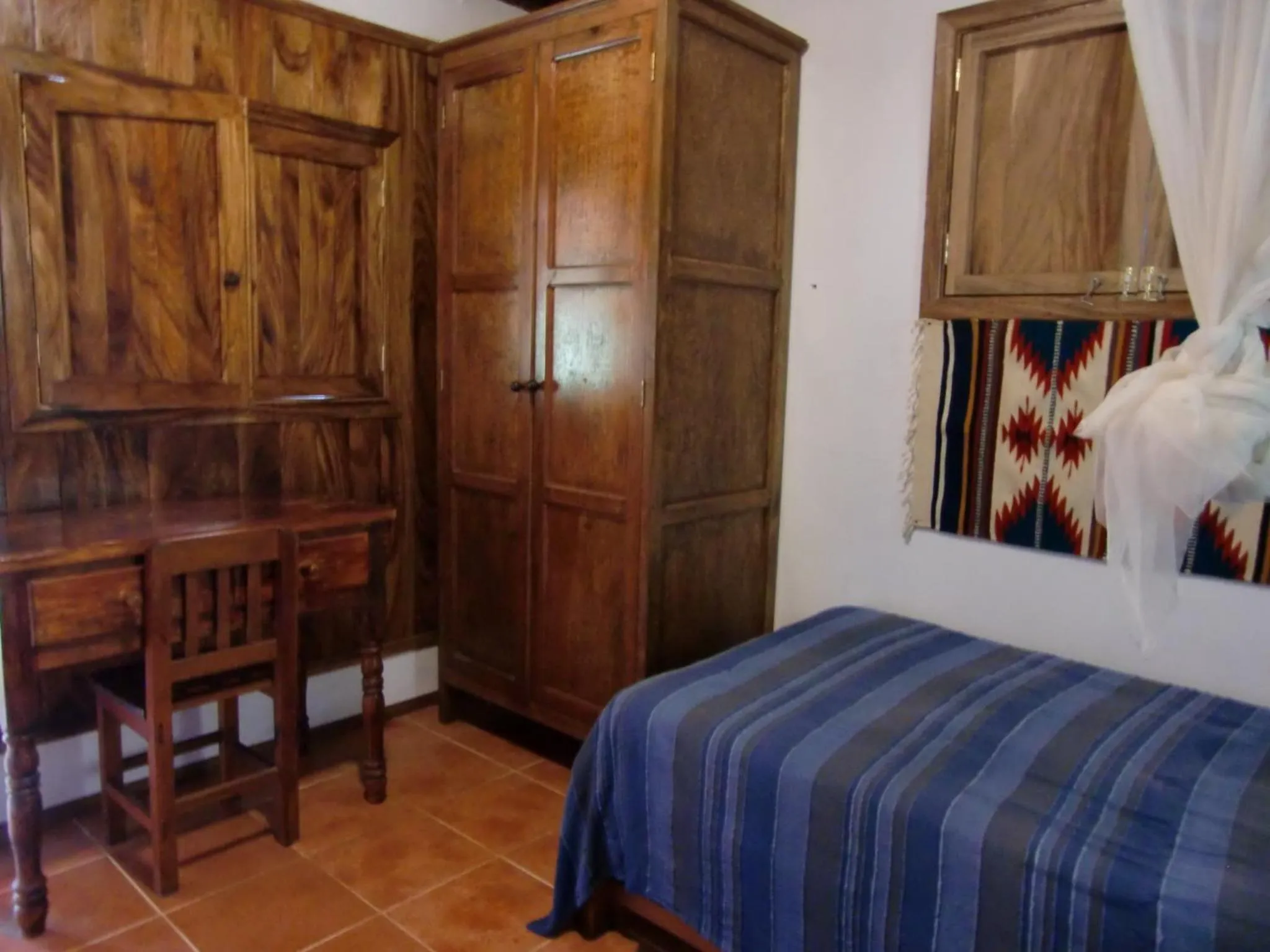 Seating area, Bed in Villa Escondida