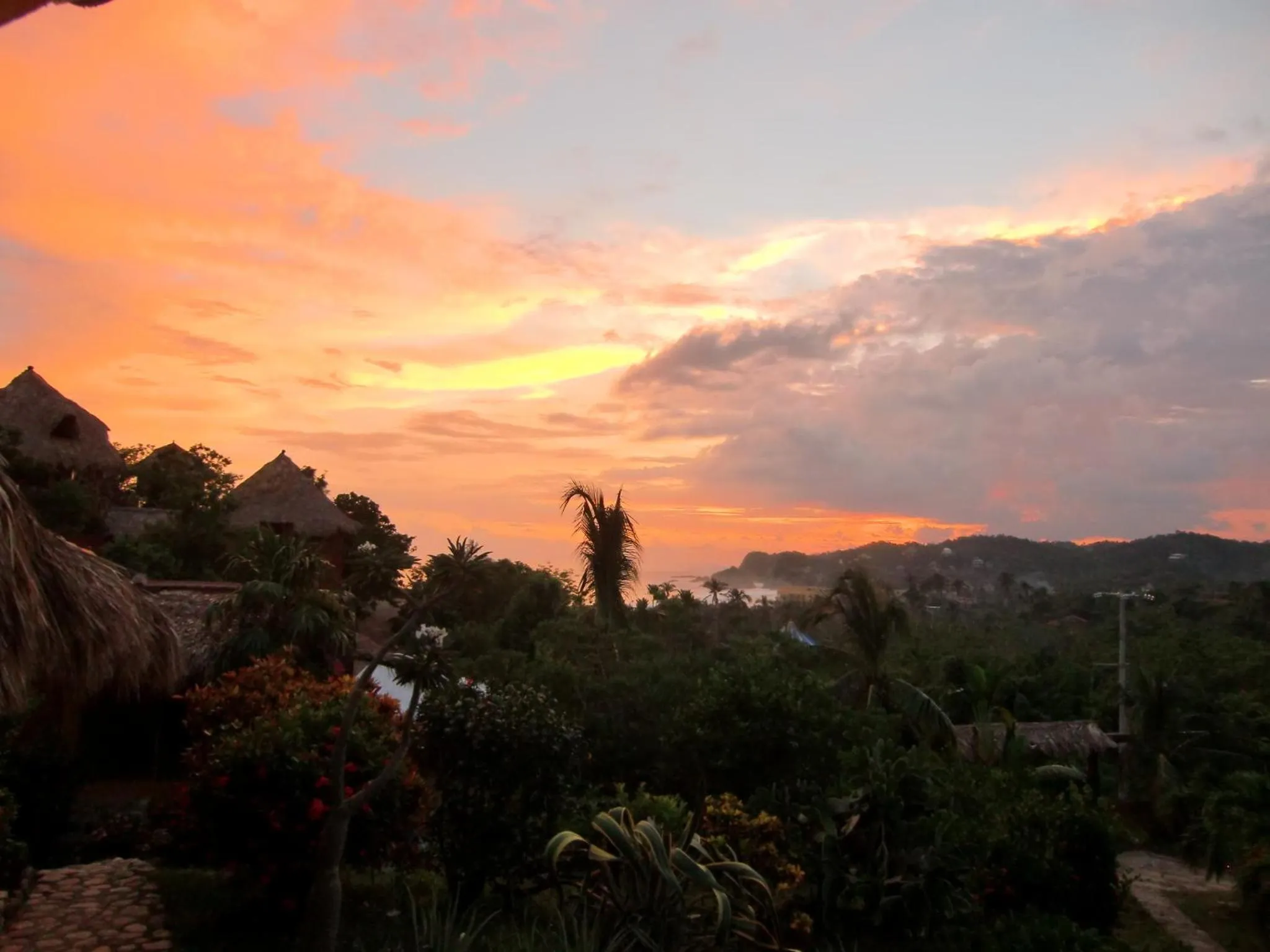 Sunset in Villa Escondida