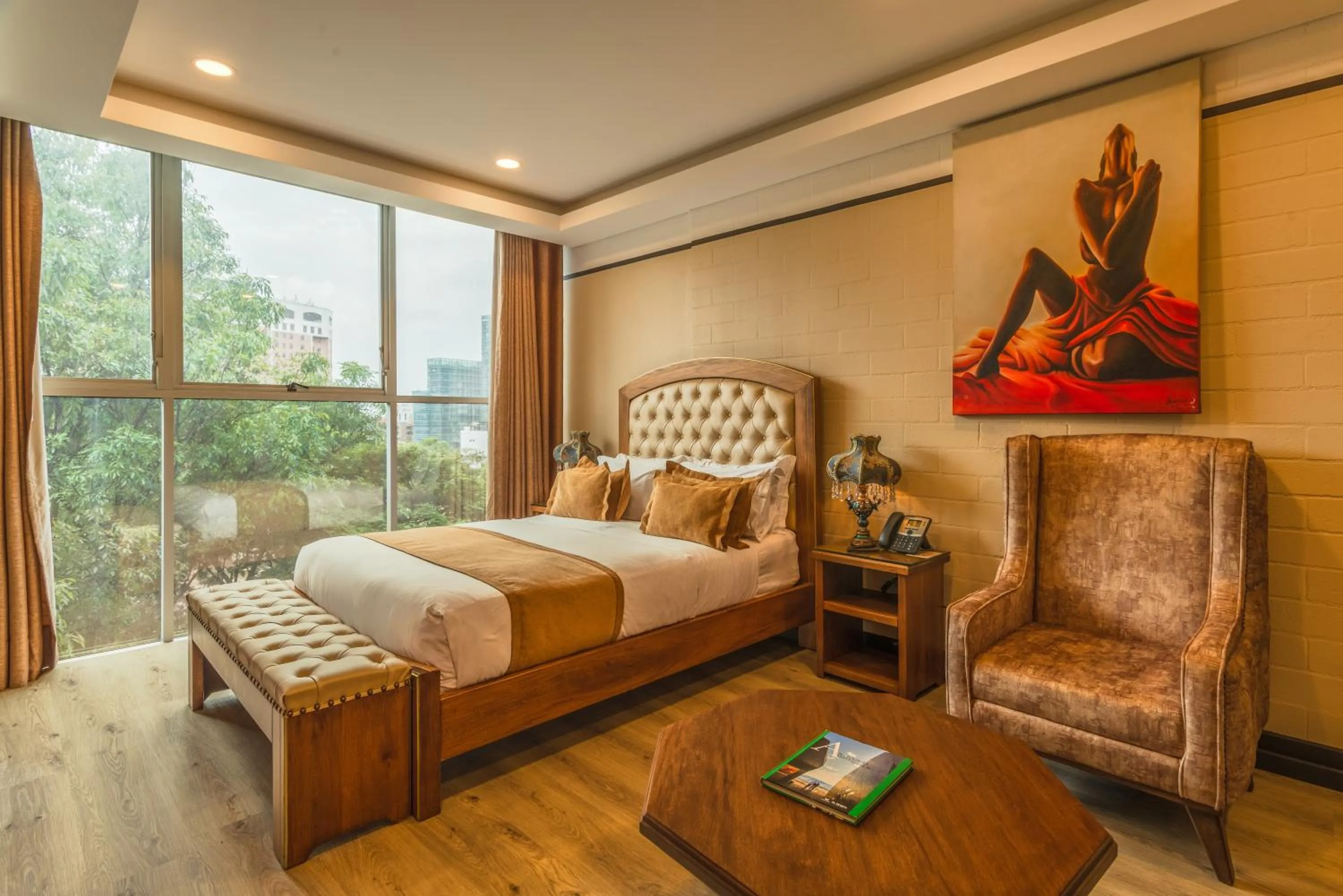 Photo of the whole room, Bed in Hotel Du Parc