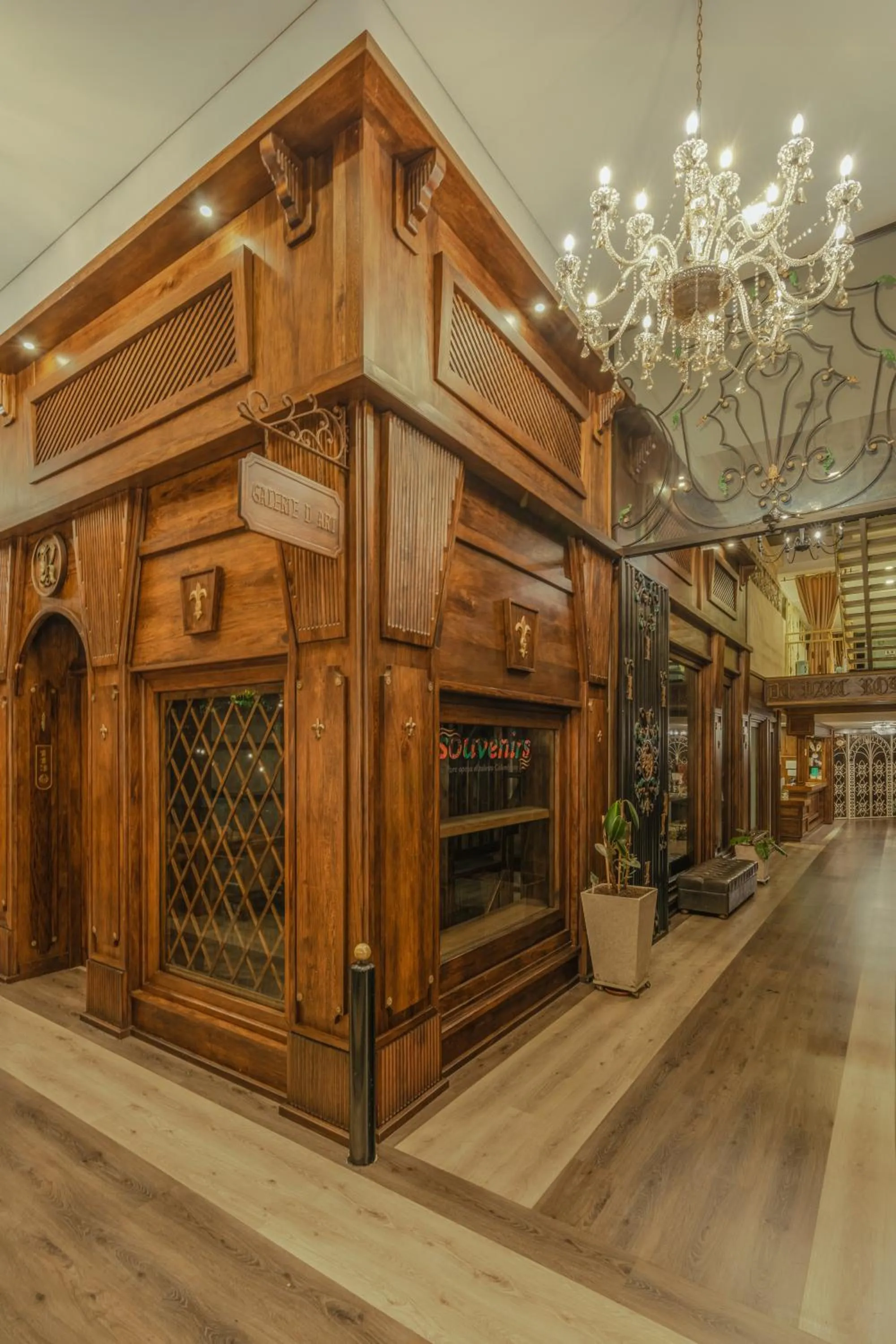 Lobby or reception in Hotel Du Parc