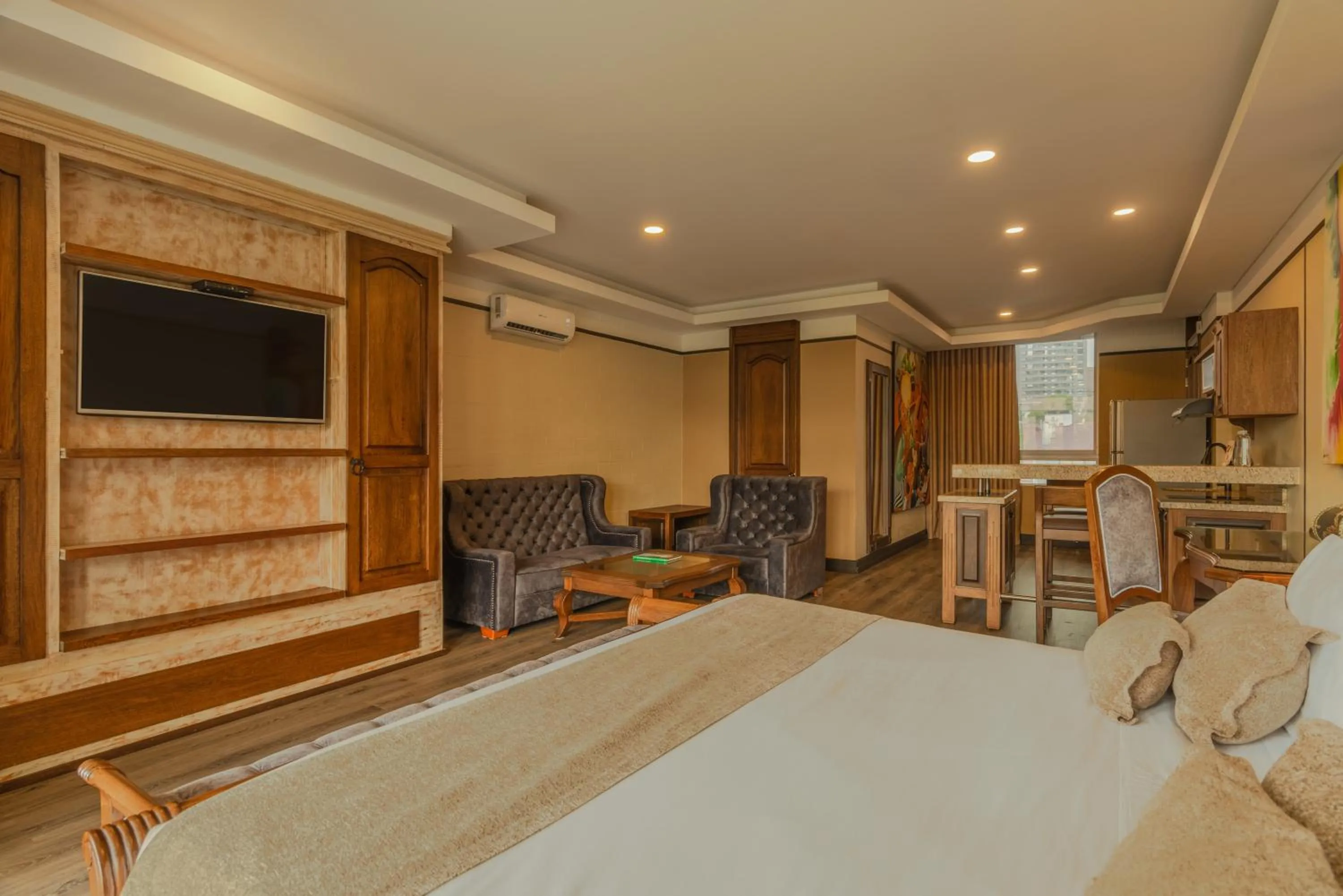 Photo of the whole room, Bed in Hotel Du Parc