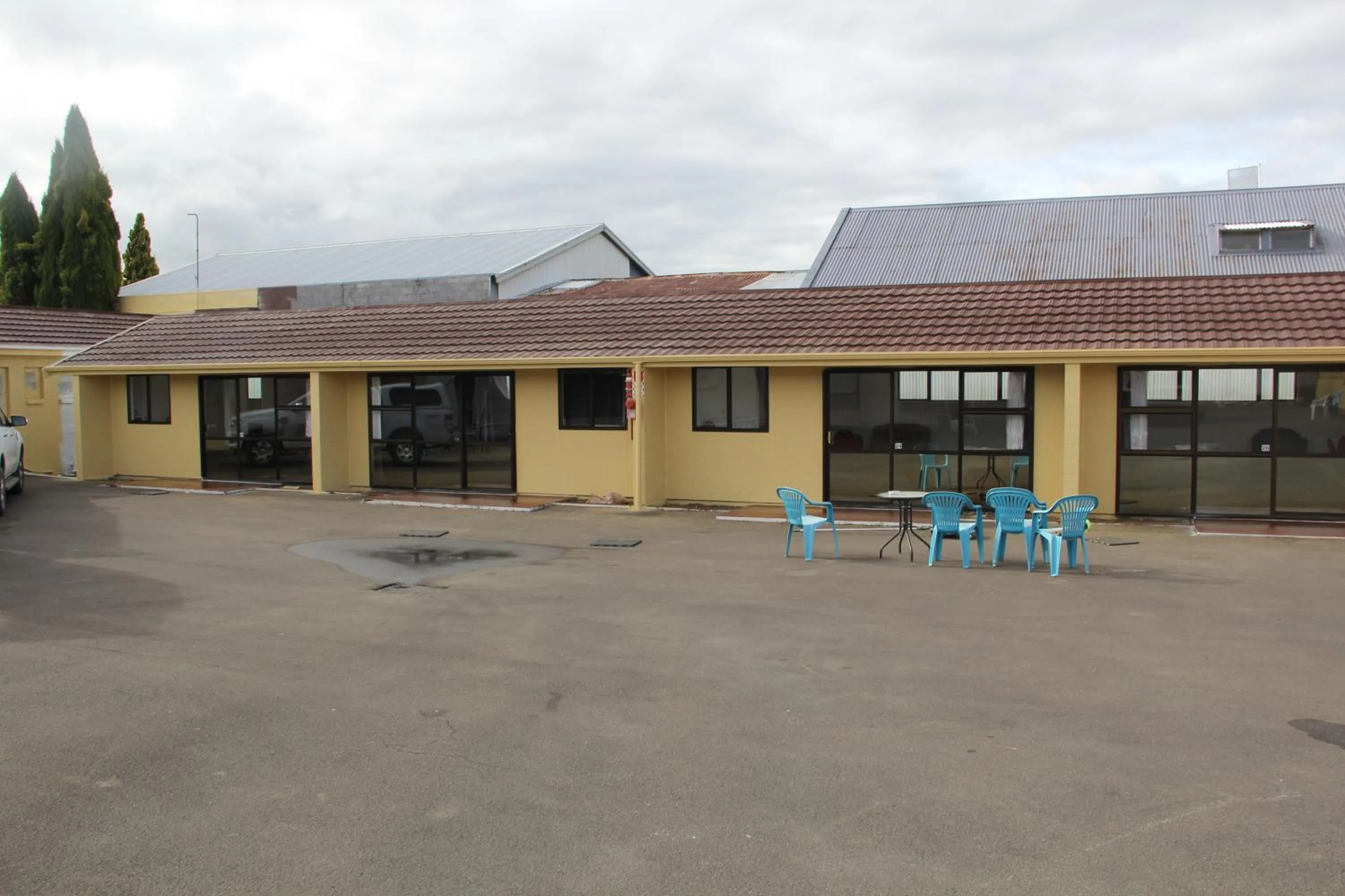 Property building in Taihape Motels