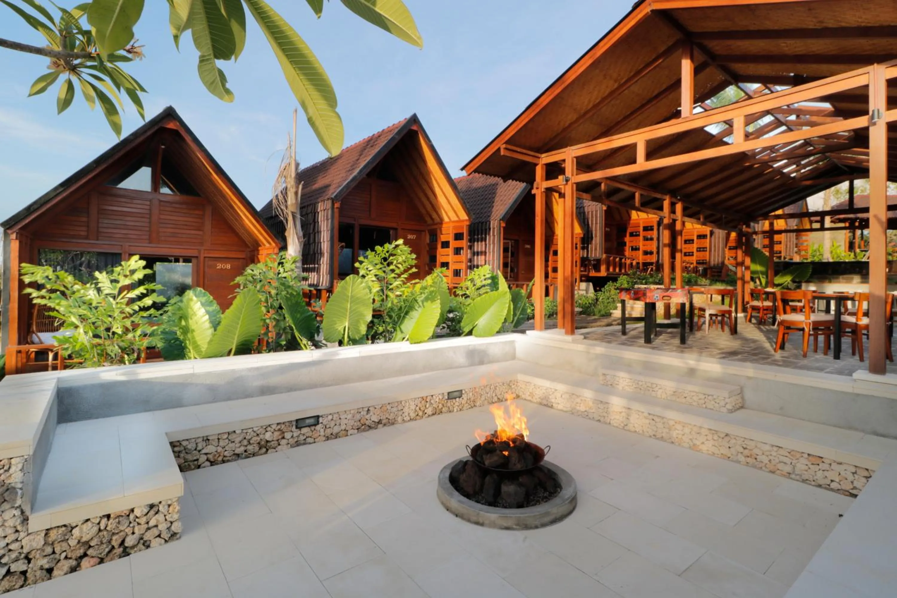 Balcony/Terrace in Bingin Lodge Uluwatu