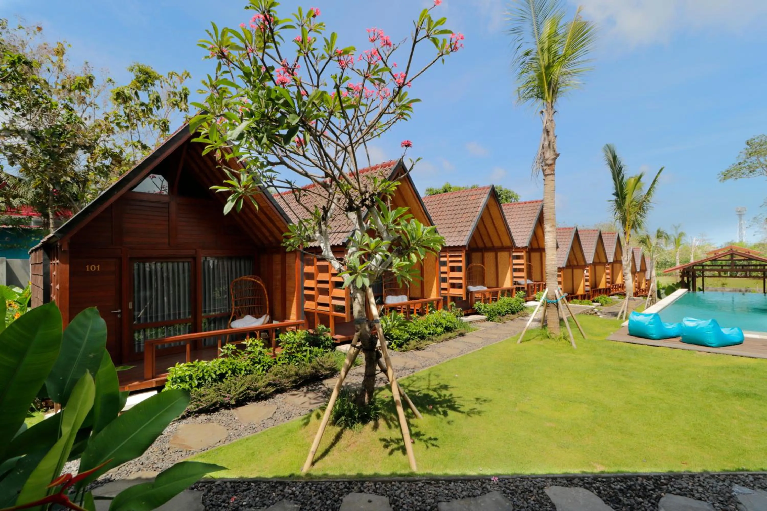 Property building in Bingin Lodge Uluwatu