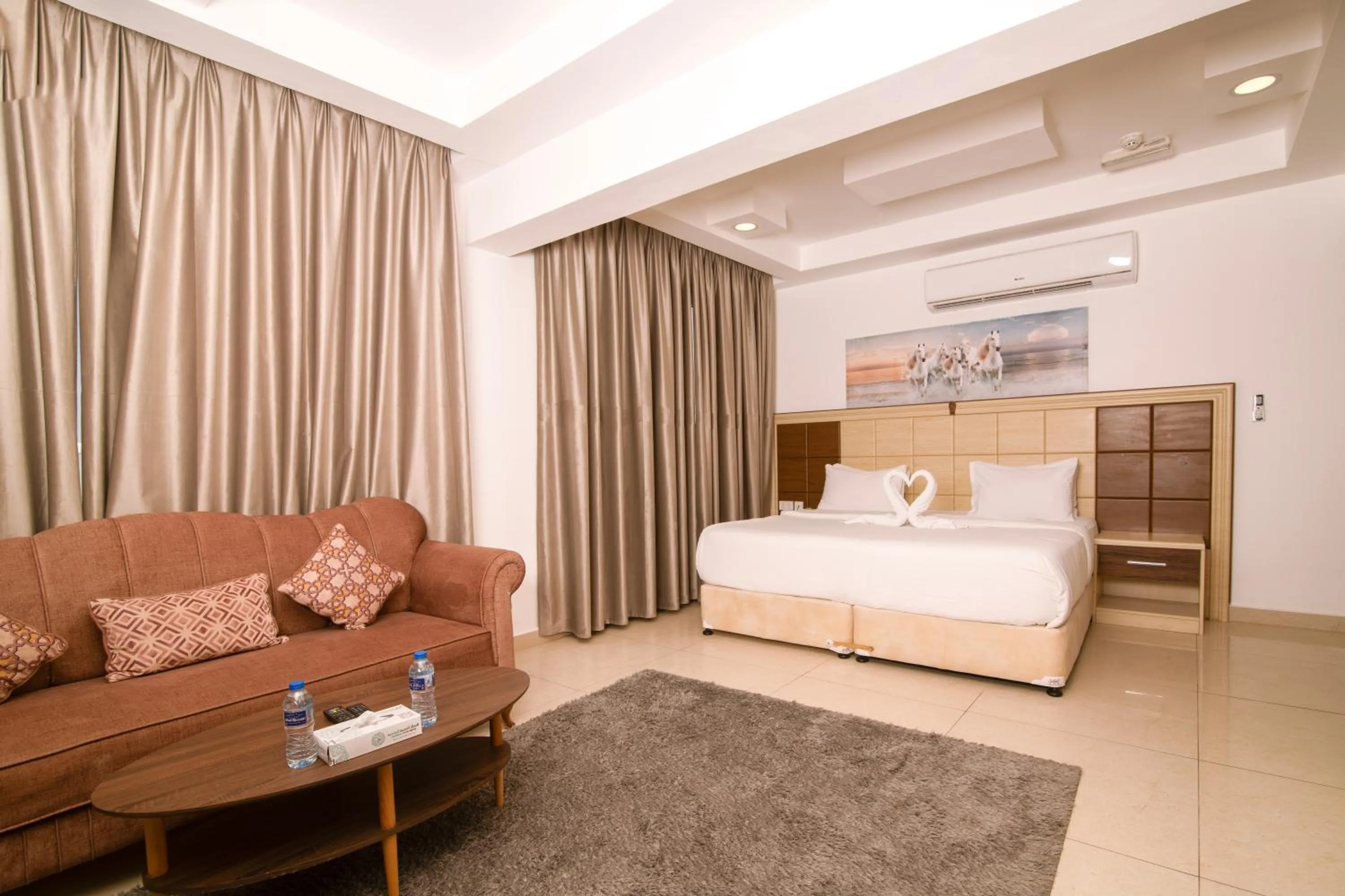 Bed in Diamond Star Hotel فندق النجمة الماسية