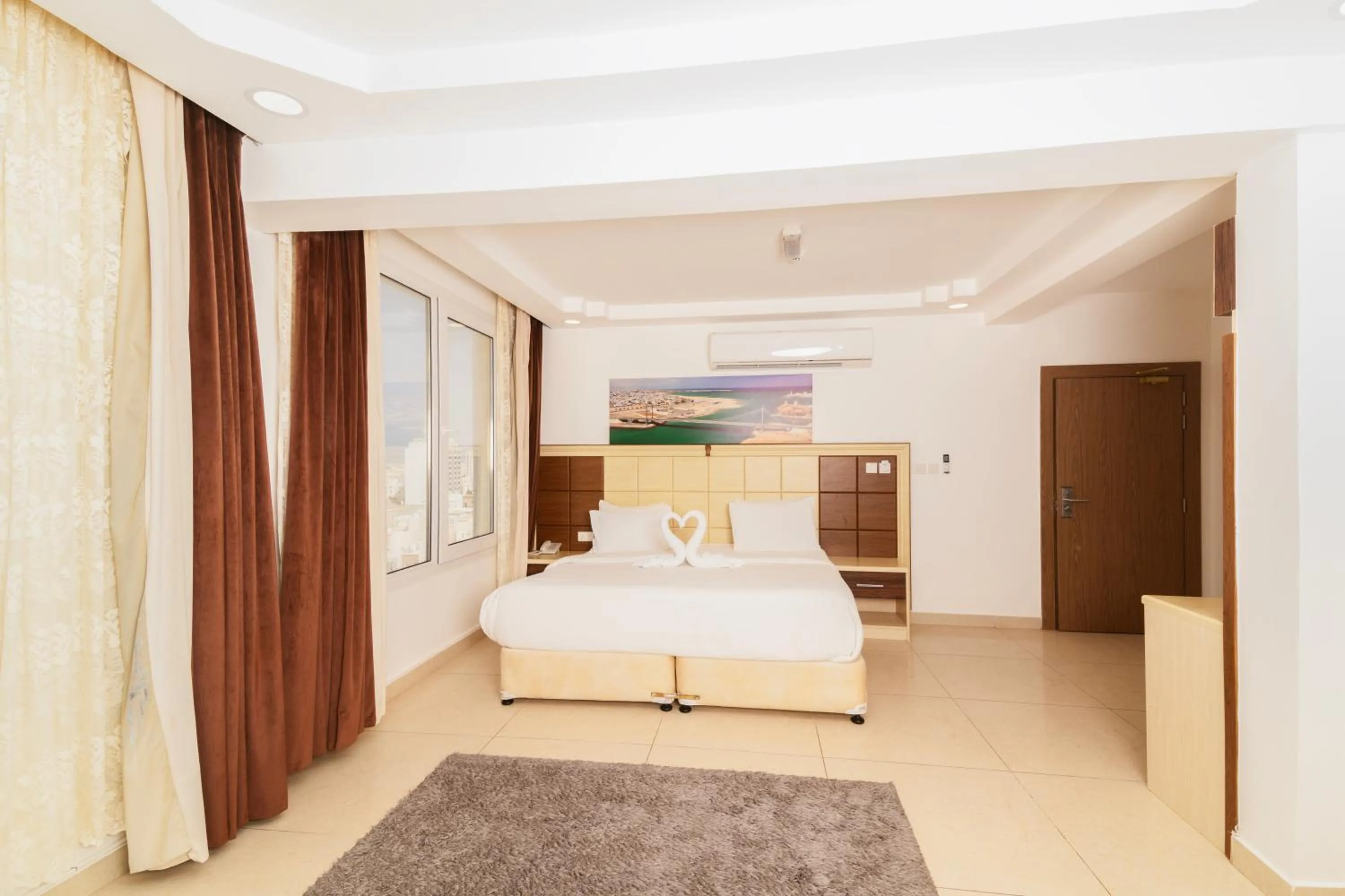 Bed in Diamond Star Hotel فندق النجمة الماسية
