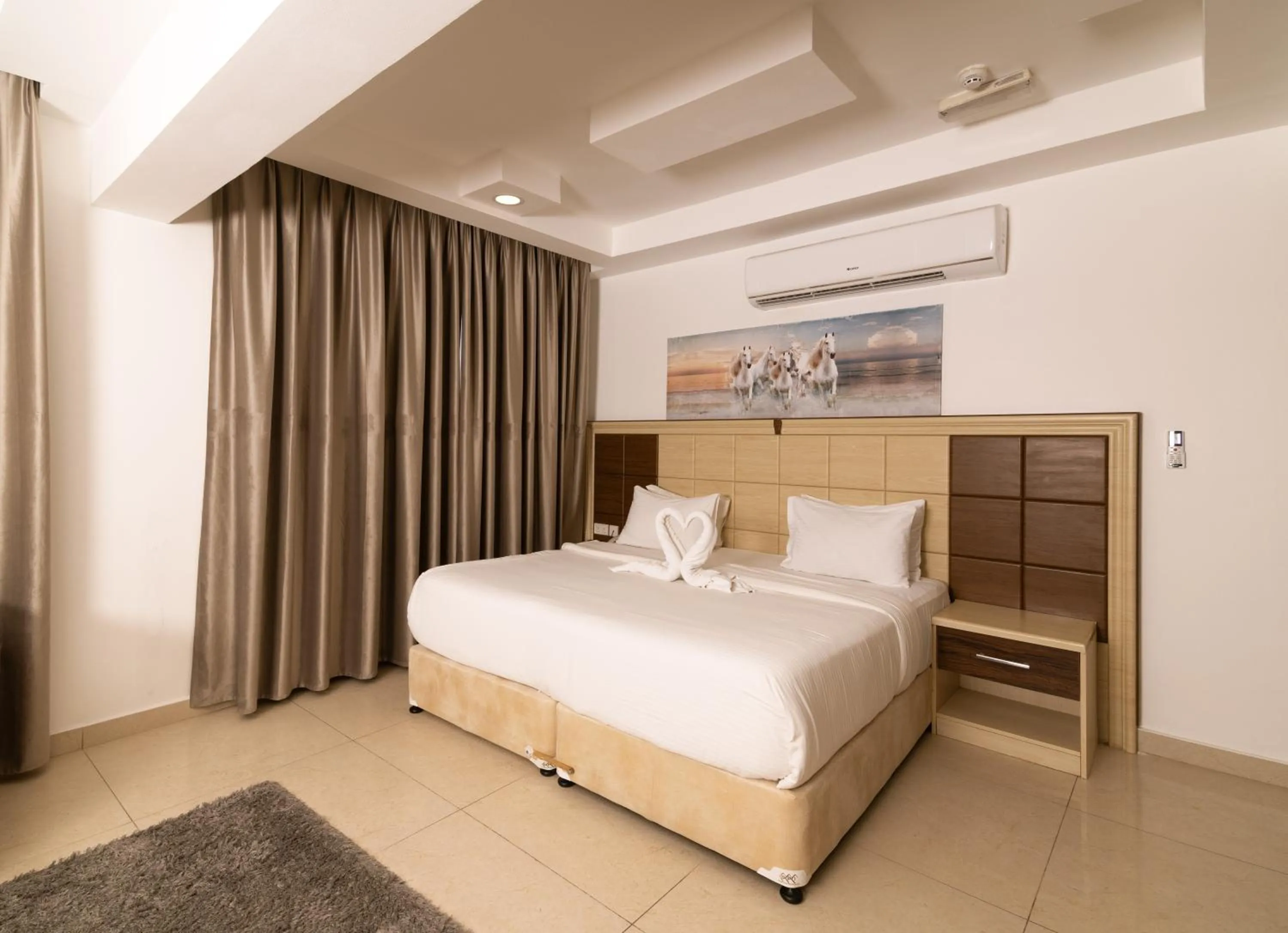 Bed in Diamond Star Hotel فندق النجمة الماسية