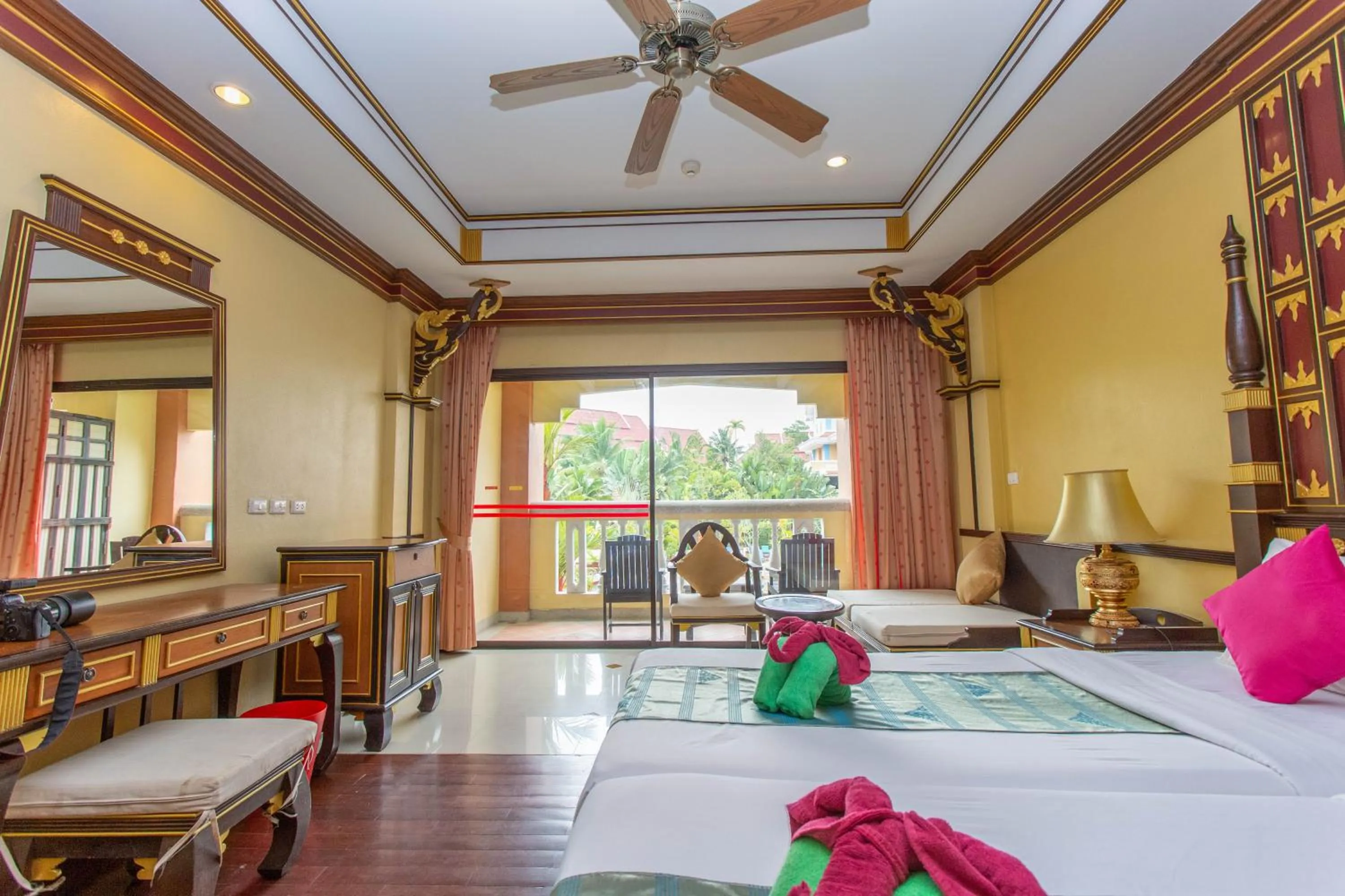 Bedroom in Krabi Nature Beach Resort