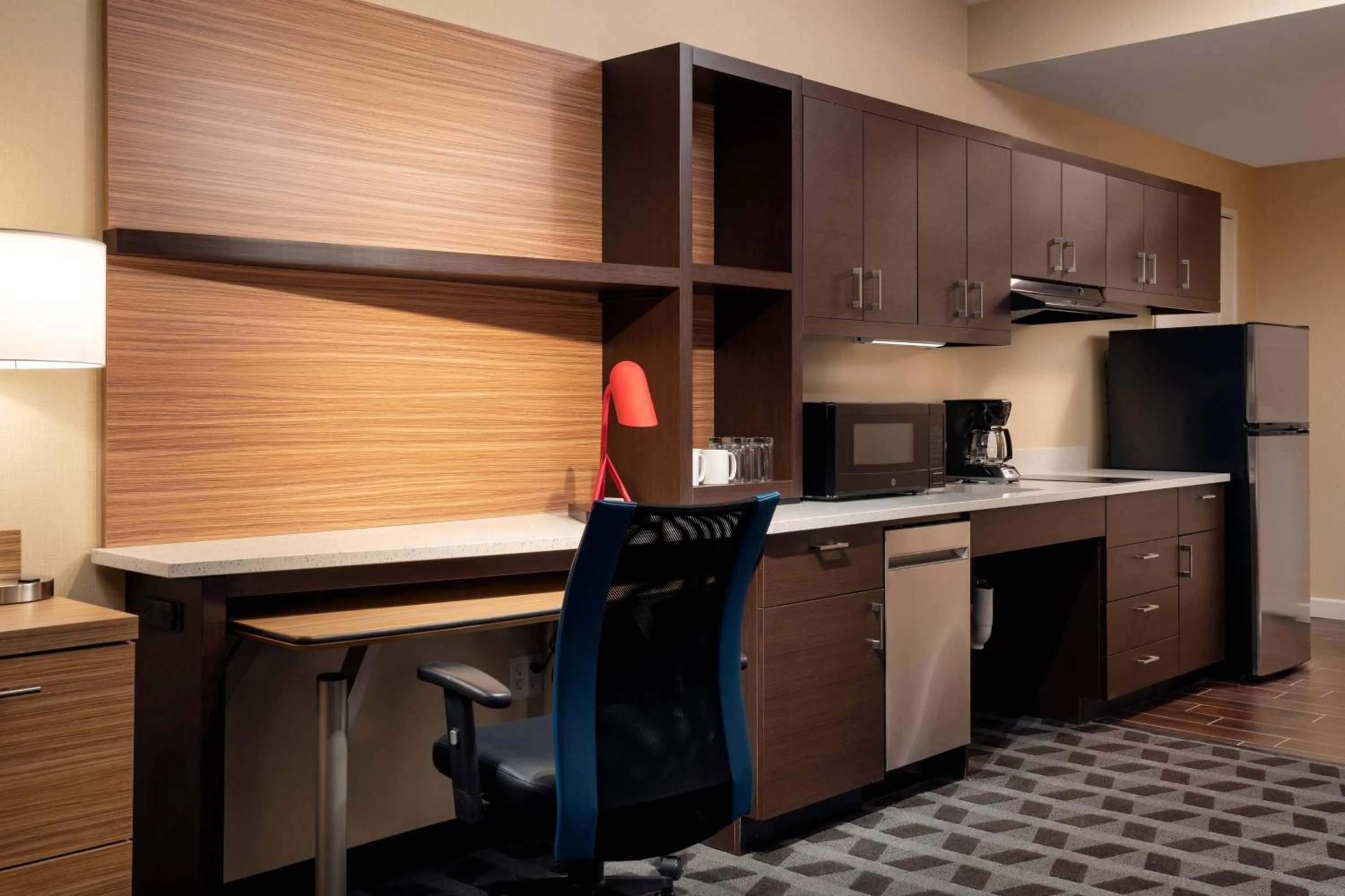 Kitchen or kitchenette in TownePlace Suites Fresno Clovis