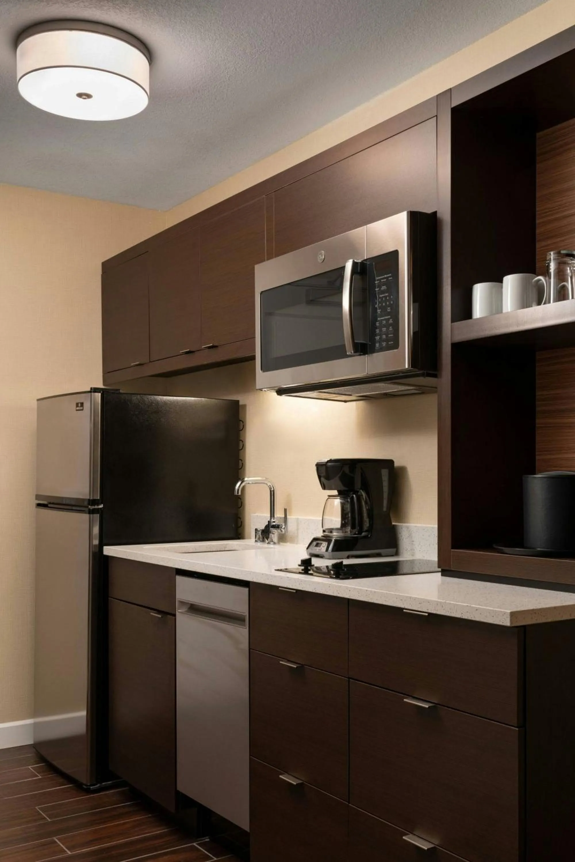 Kitchen or kitchenette in TownePlace Suites Fresno Clovis