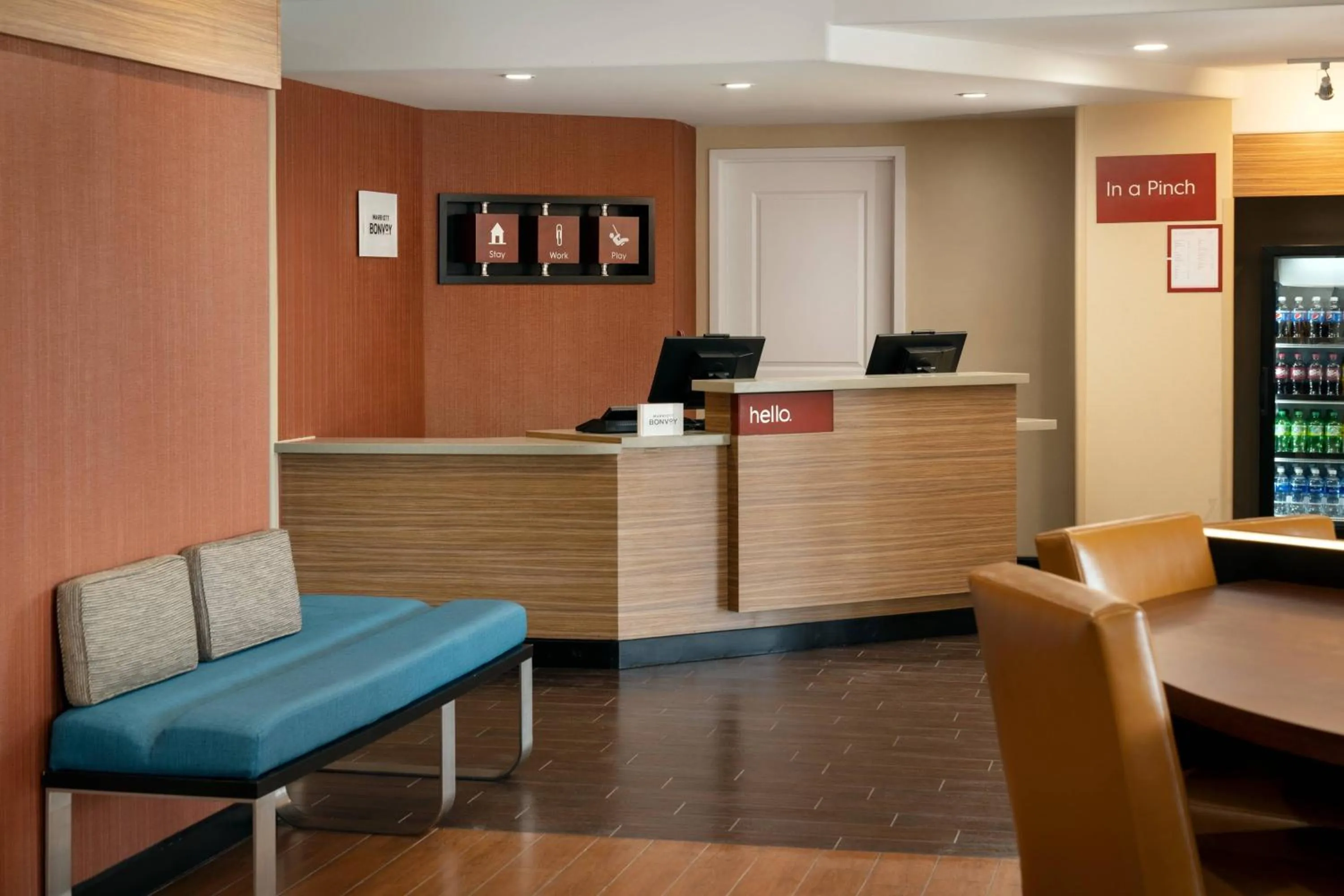 Lobby or reception in TownePlace Suites Fresno Clovis