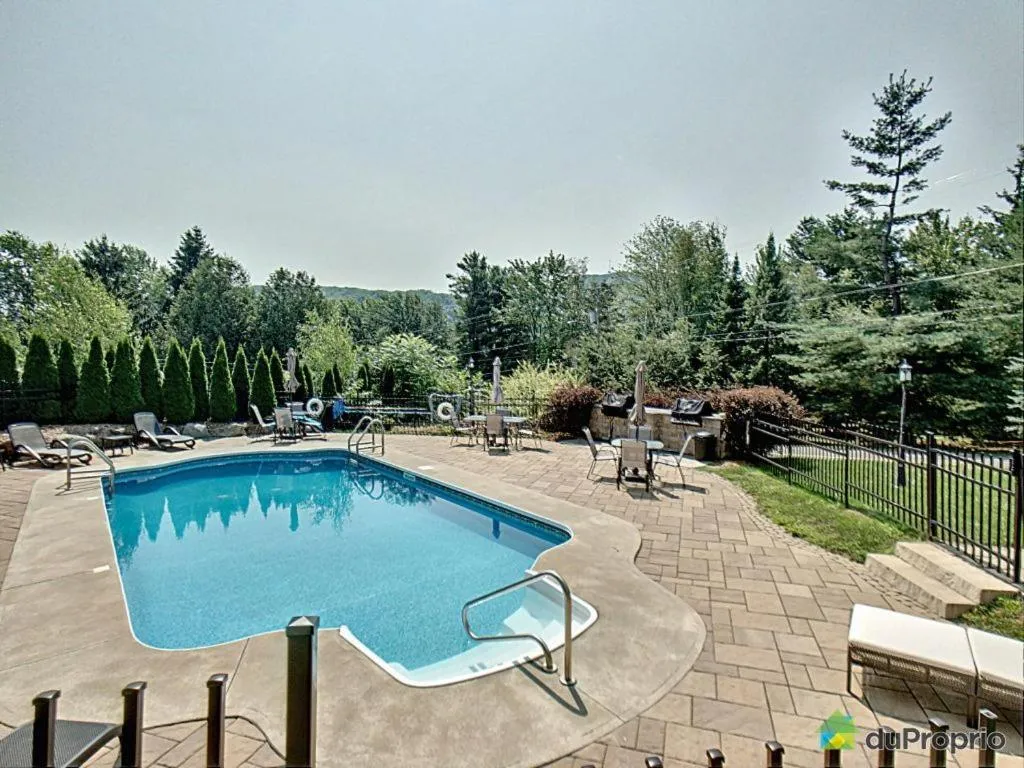 Pool view in Condo Le Champlain - 105