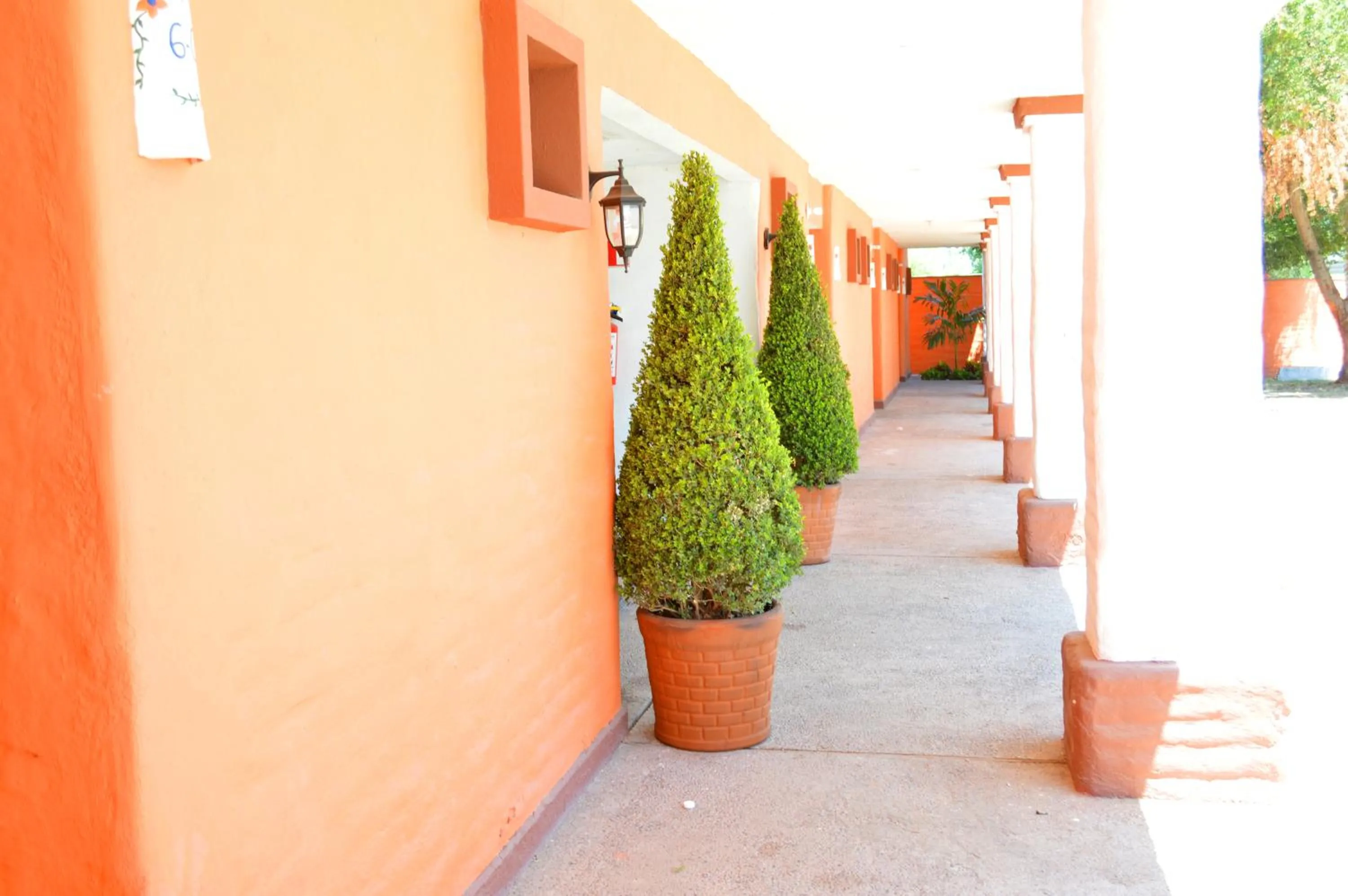 Floor plan in Hotel El Rancho