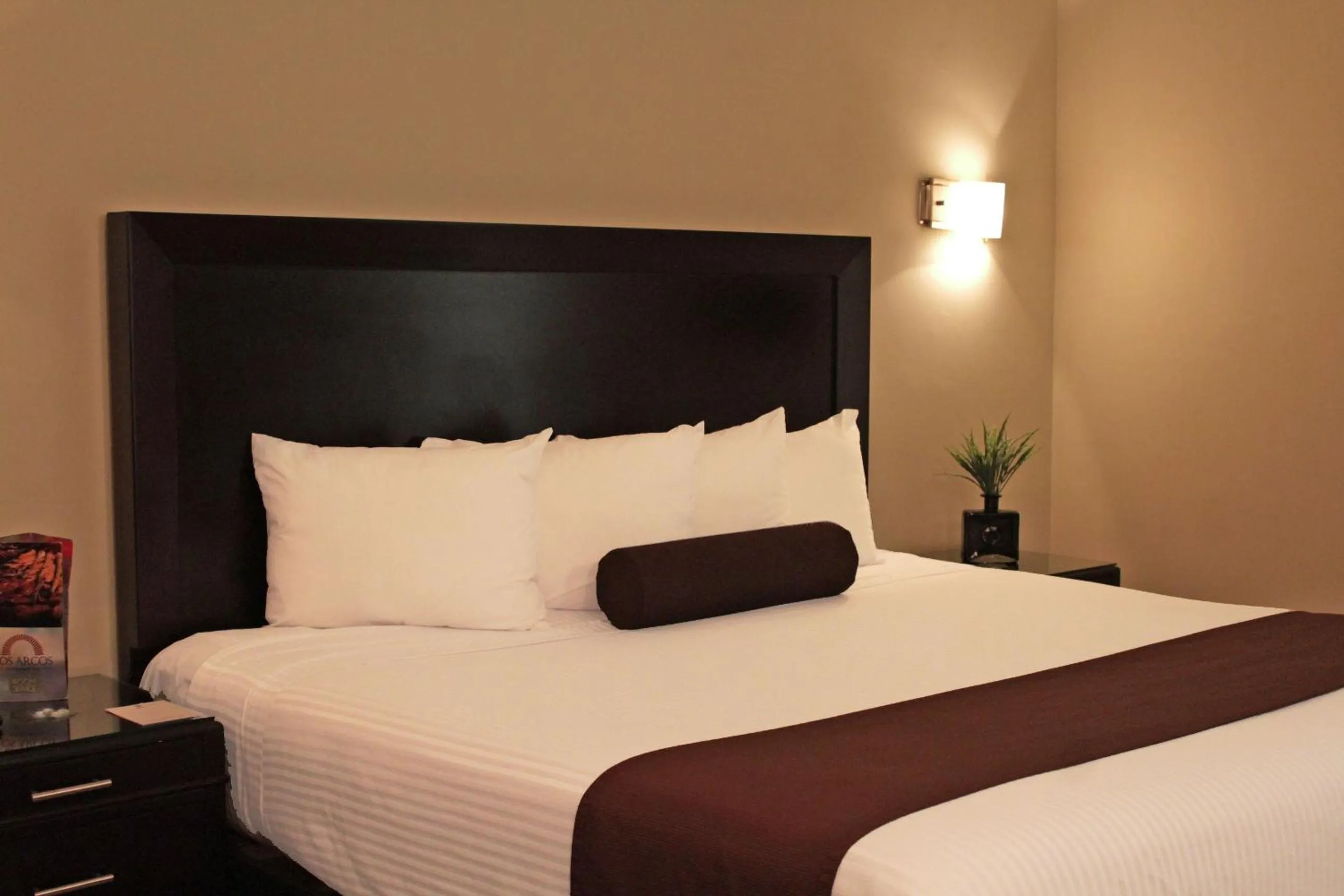 Communal lounge/ TV room, Bed in Hotel Del Rio