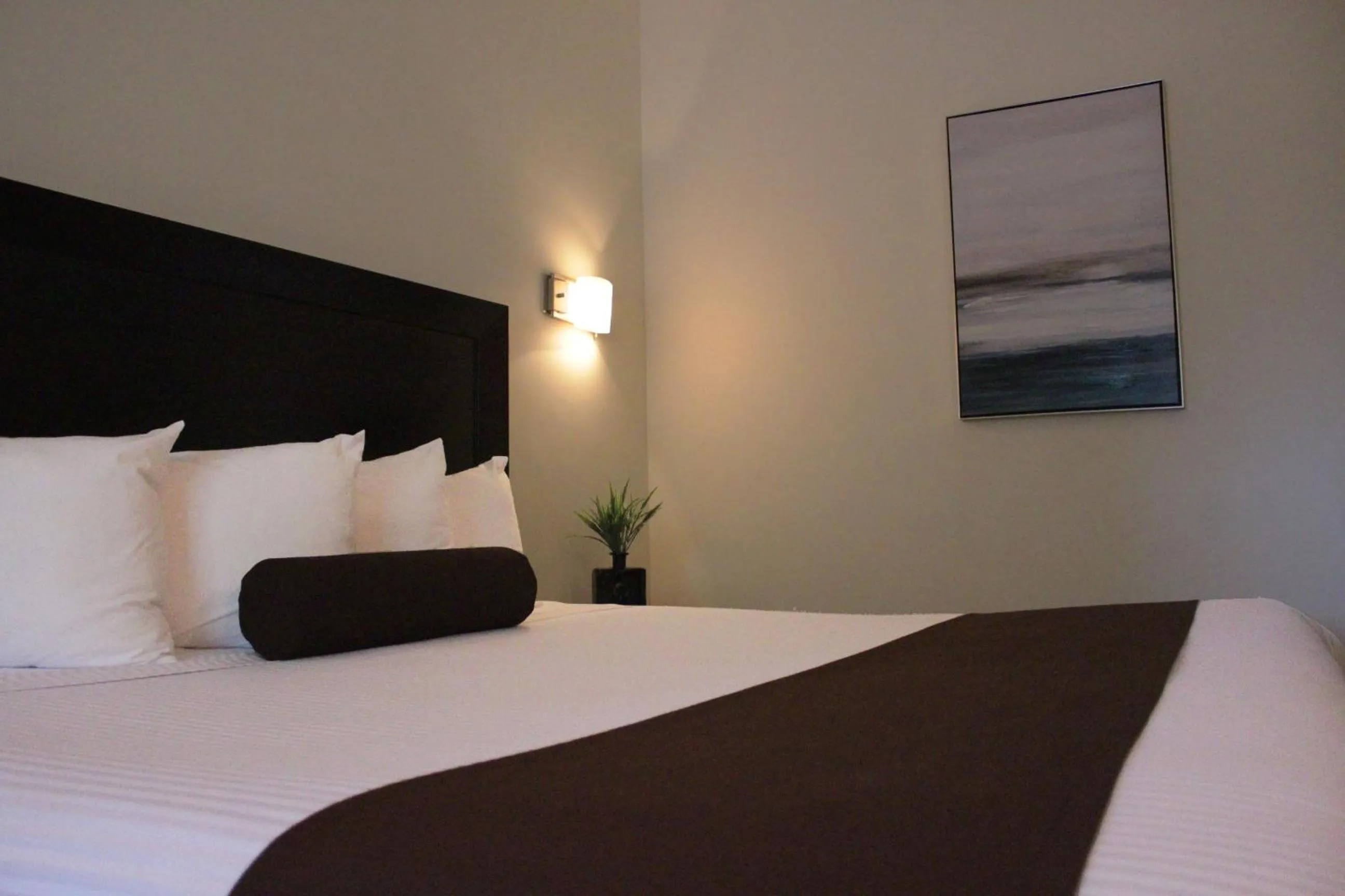 Communal lounge/ TV room, Bed in Hotel Del Rio