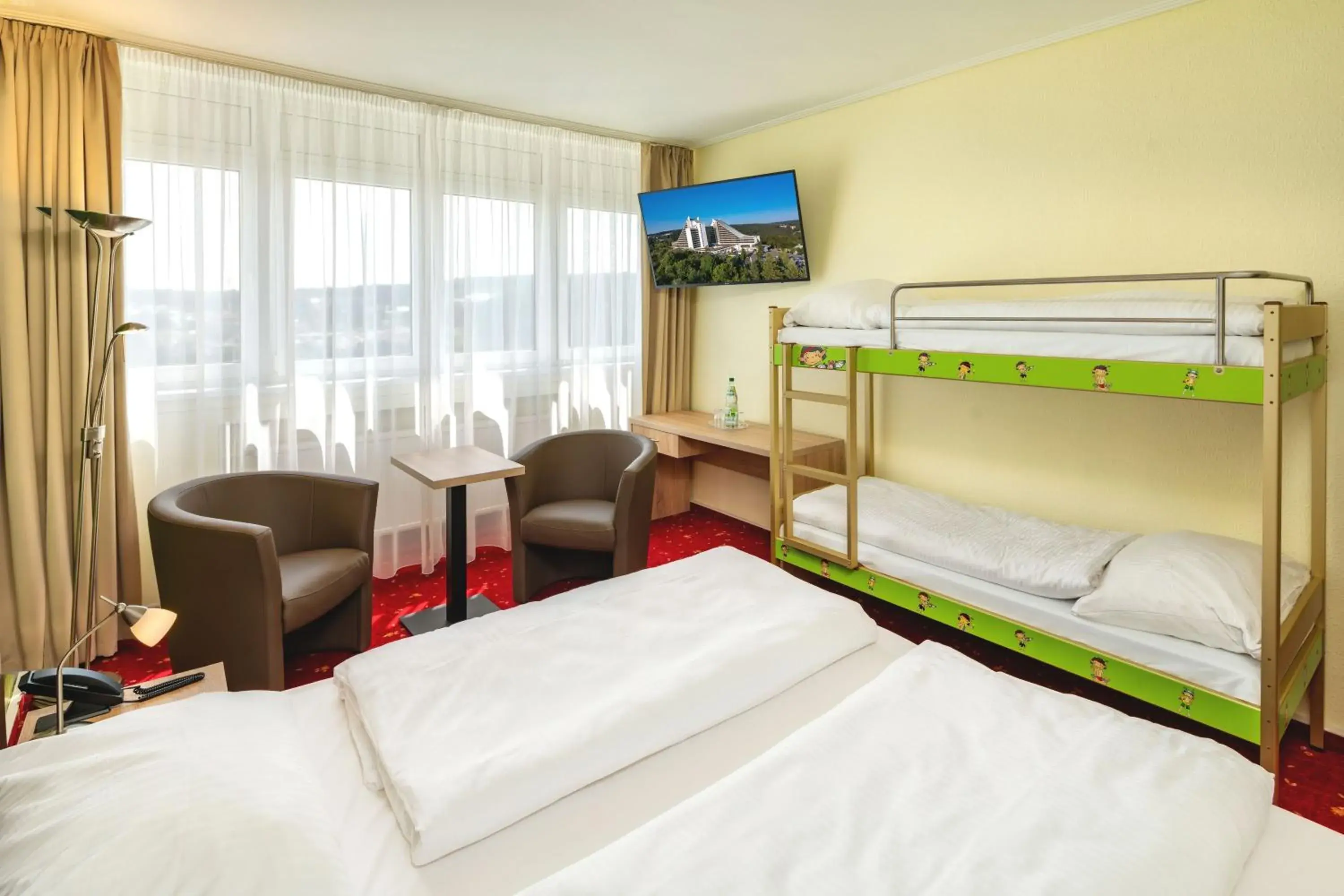 Family Room with Bunk bed (2 Adults + 2 Children) in AHORN Panorama Hotel Oberhof Family Room with Bunk bed (2 Adults + 2 Children) in AHORN Panorama Hotel Oberhof
