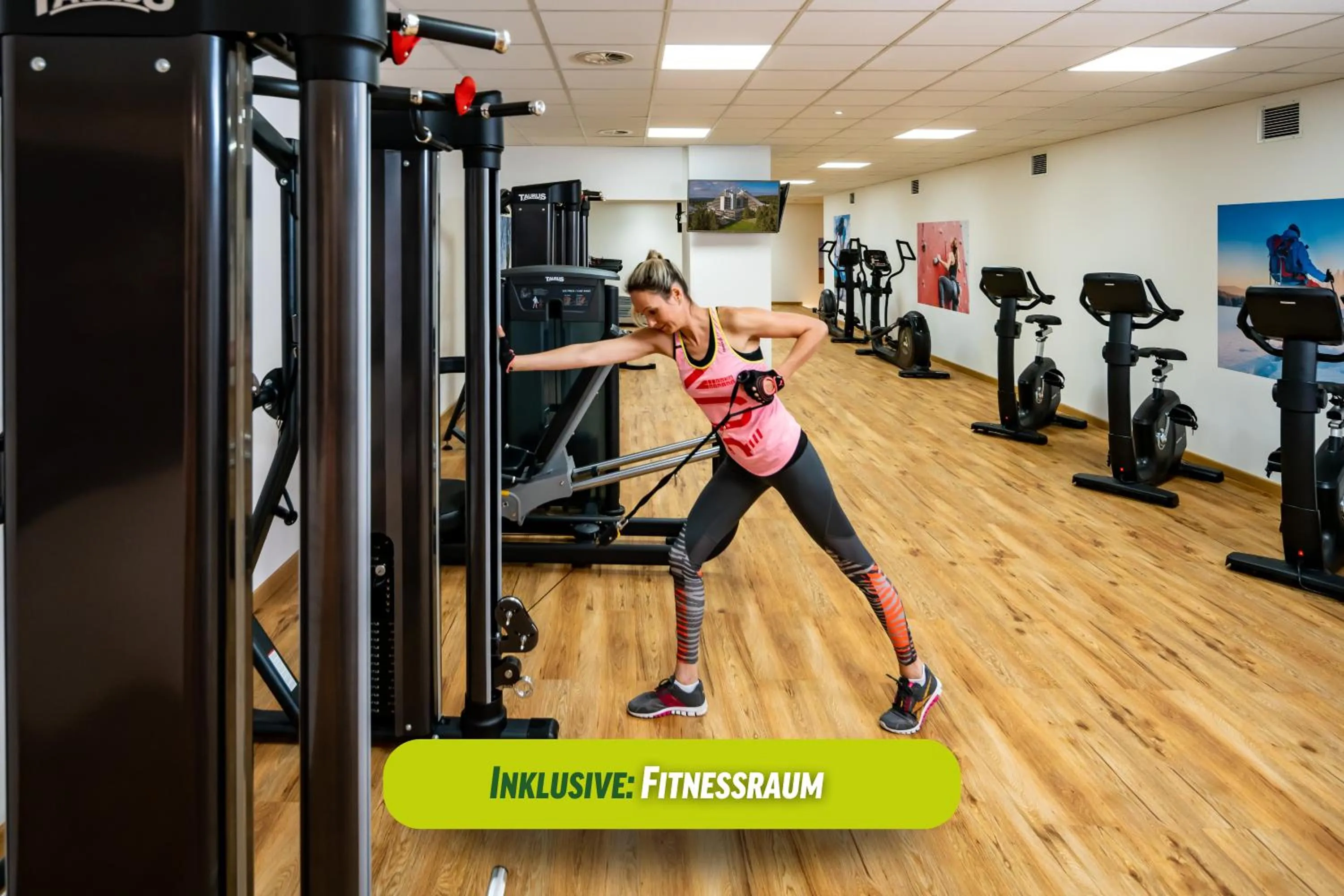 Fitness centre/facilities in AHORN Panorama Hotel Oberhof