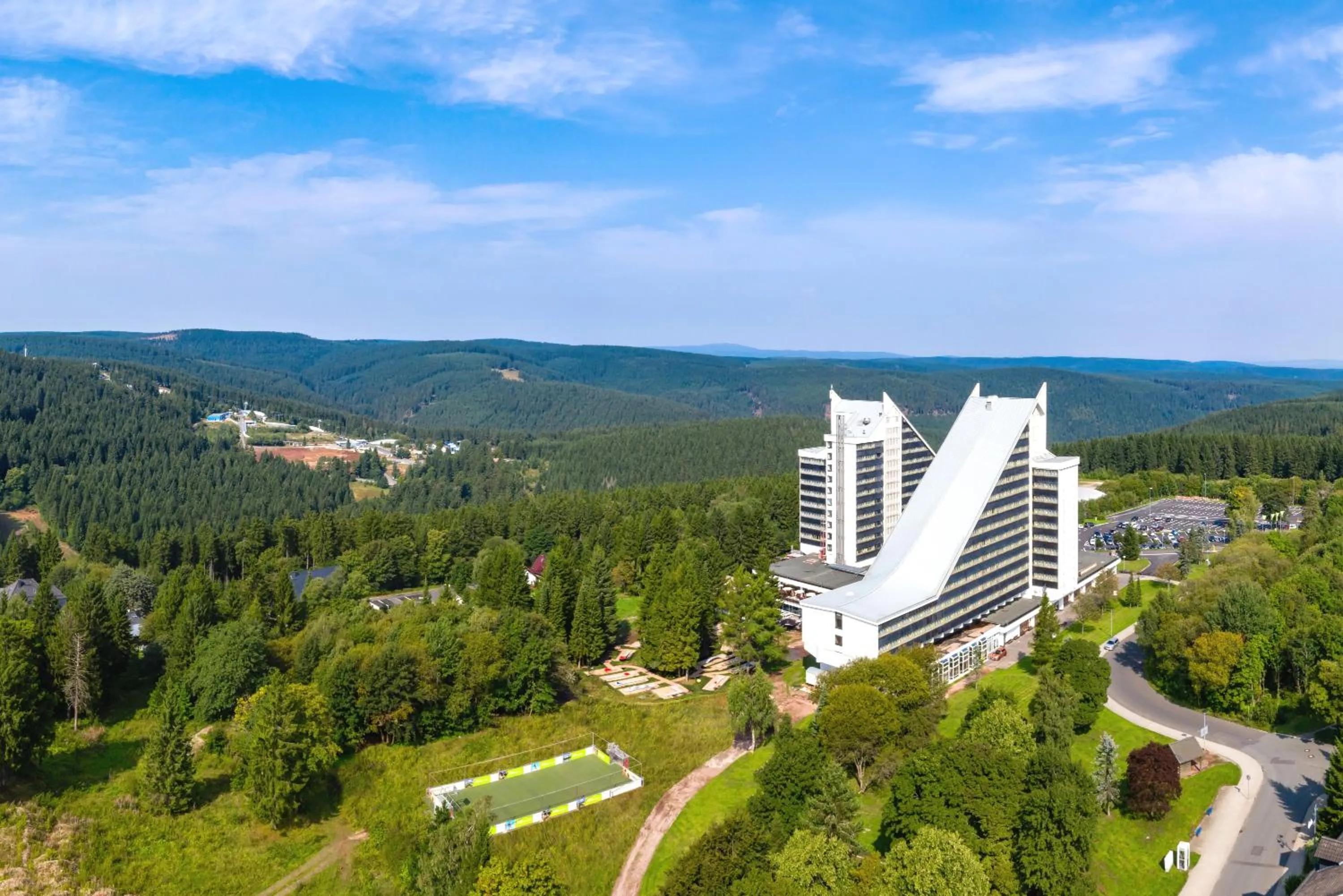 Property building in AHORN Panorama Hotel Oberhof