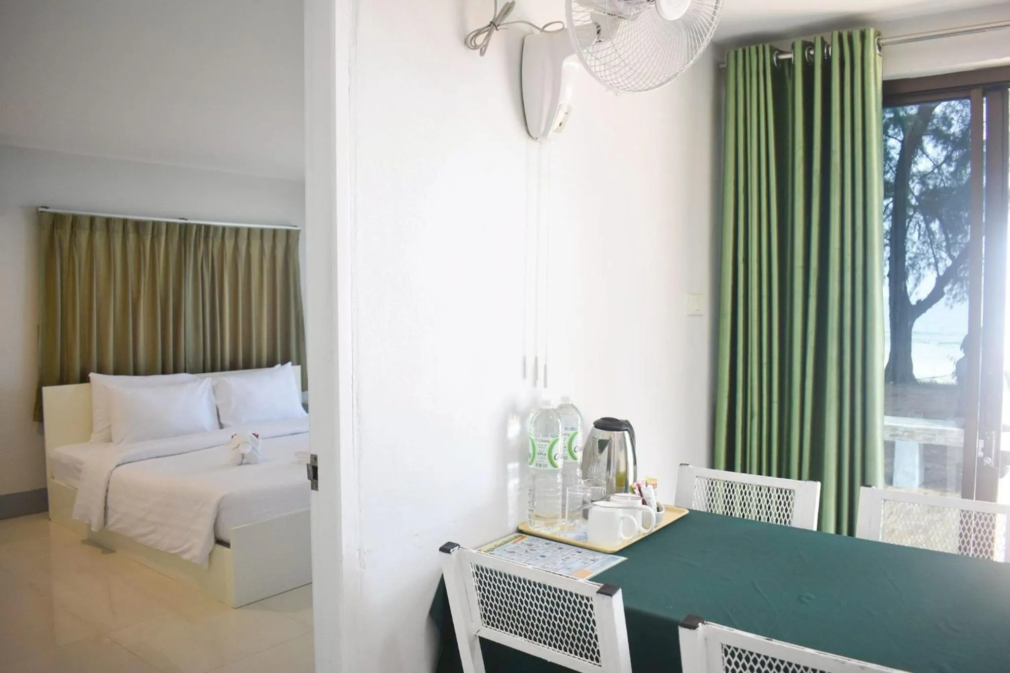 Living room, Bed in Seapine Beach Golf and Resort Hua Hin
