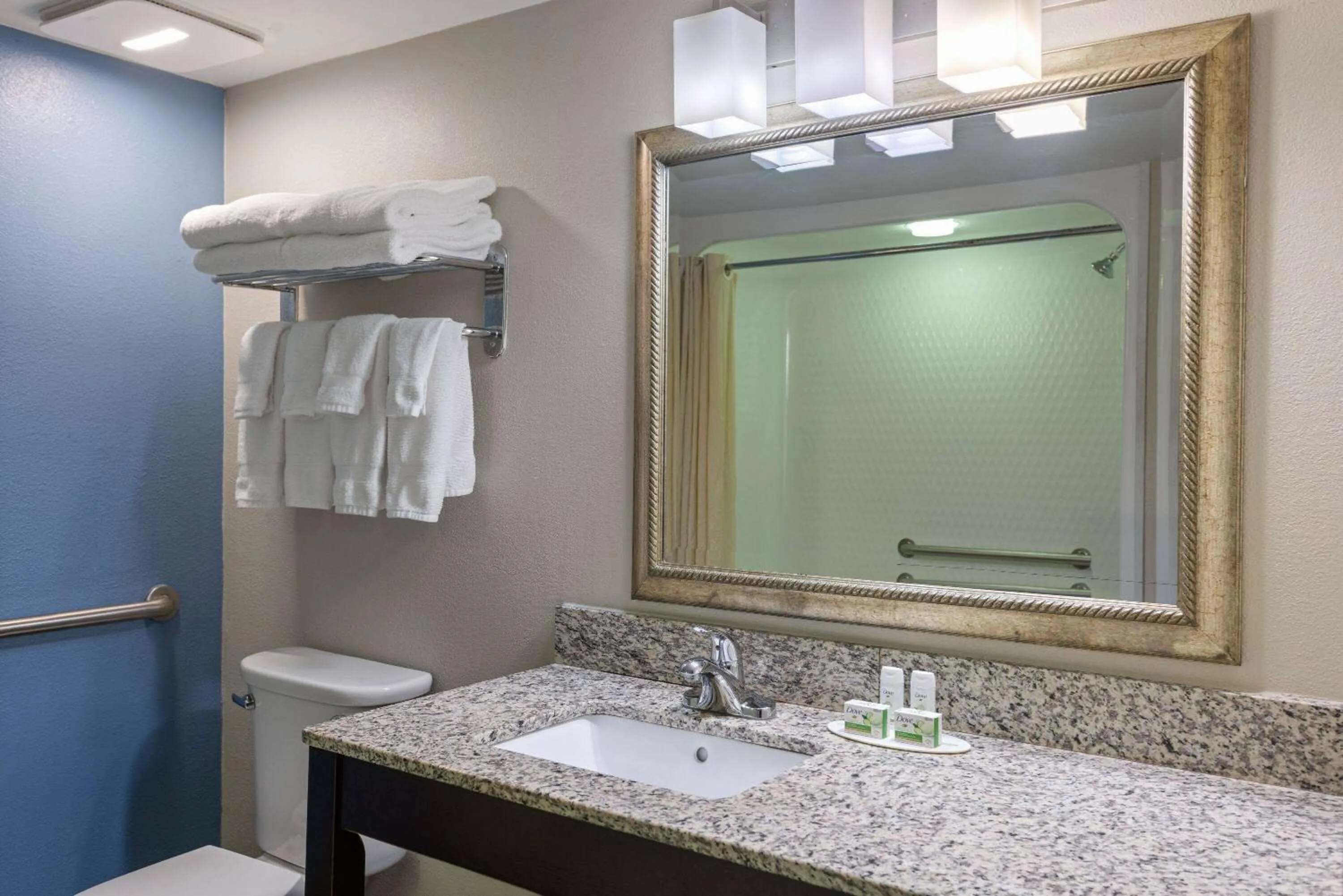 Bathroom in Baymont by Wyndham Newark at University of Delaware