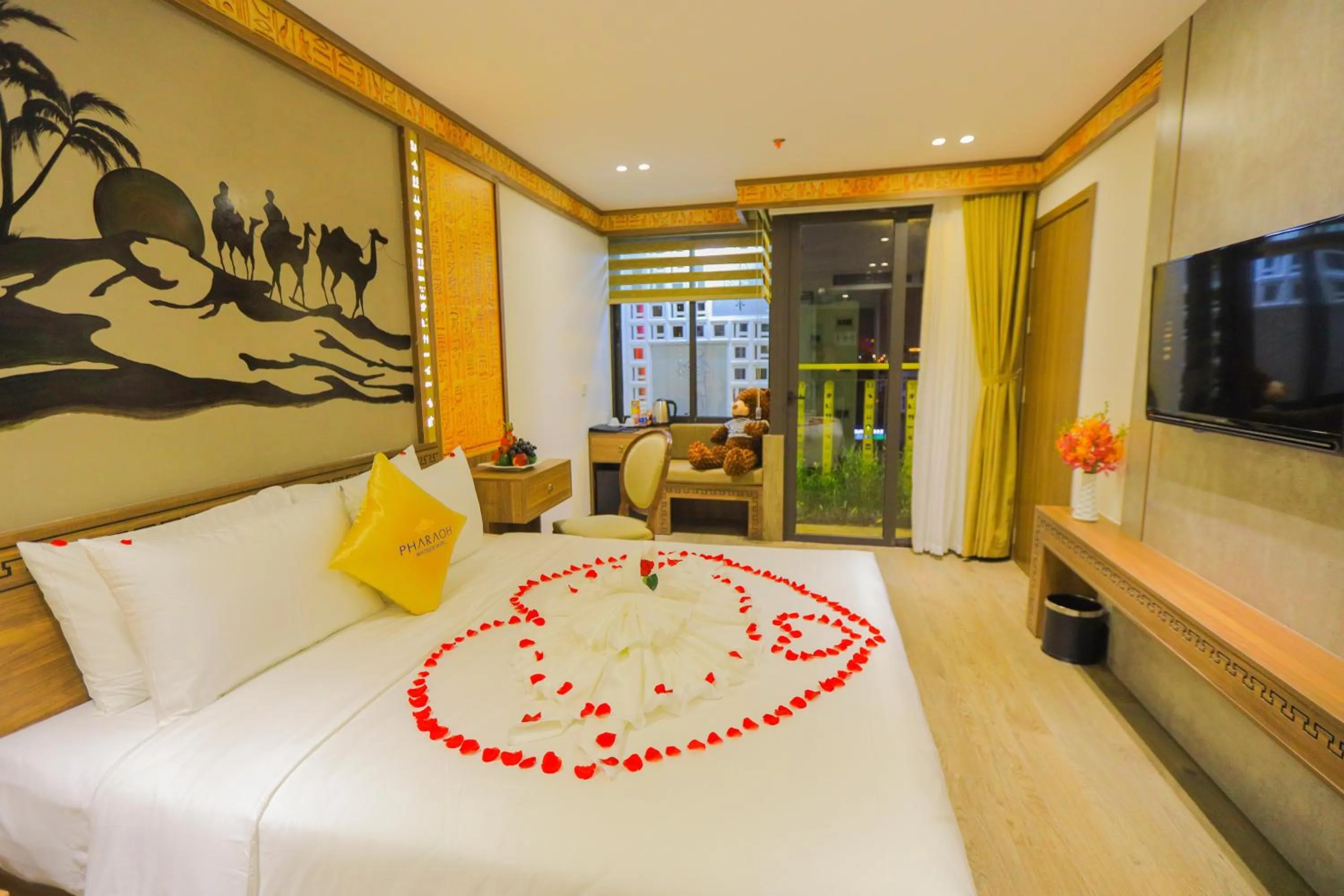 Photo of the whole room, Bed in Pharaoh Boutique Hotel Danang