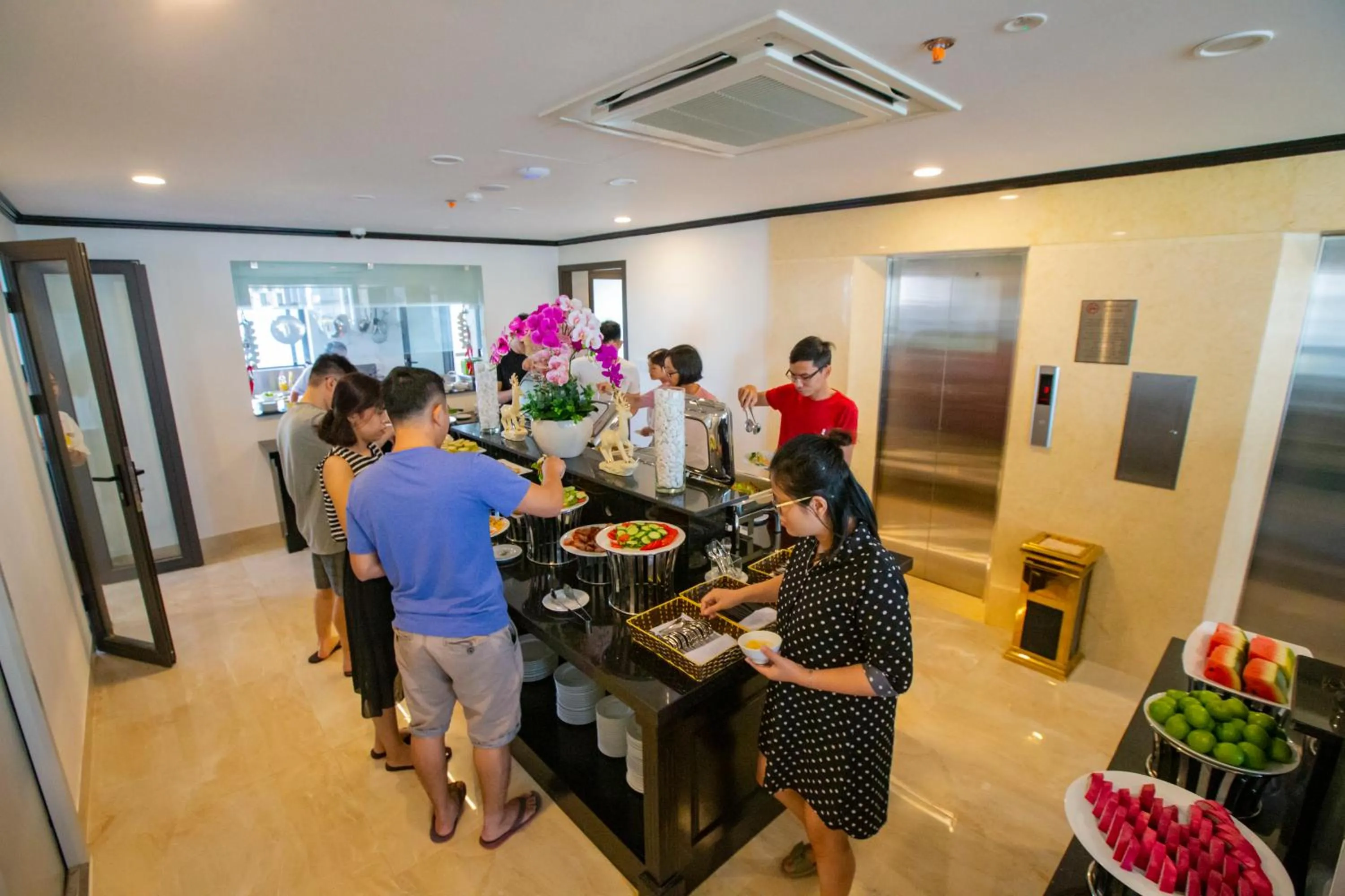 People in Pharaoh Boutique Hotel Danang