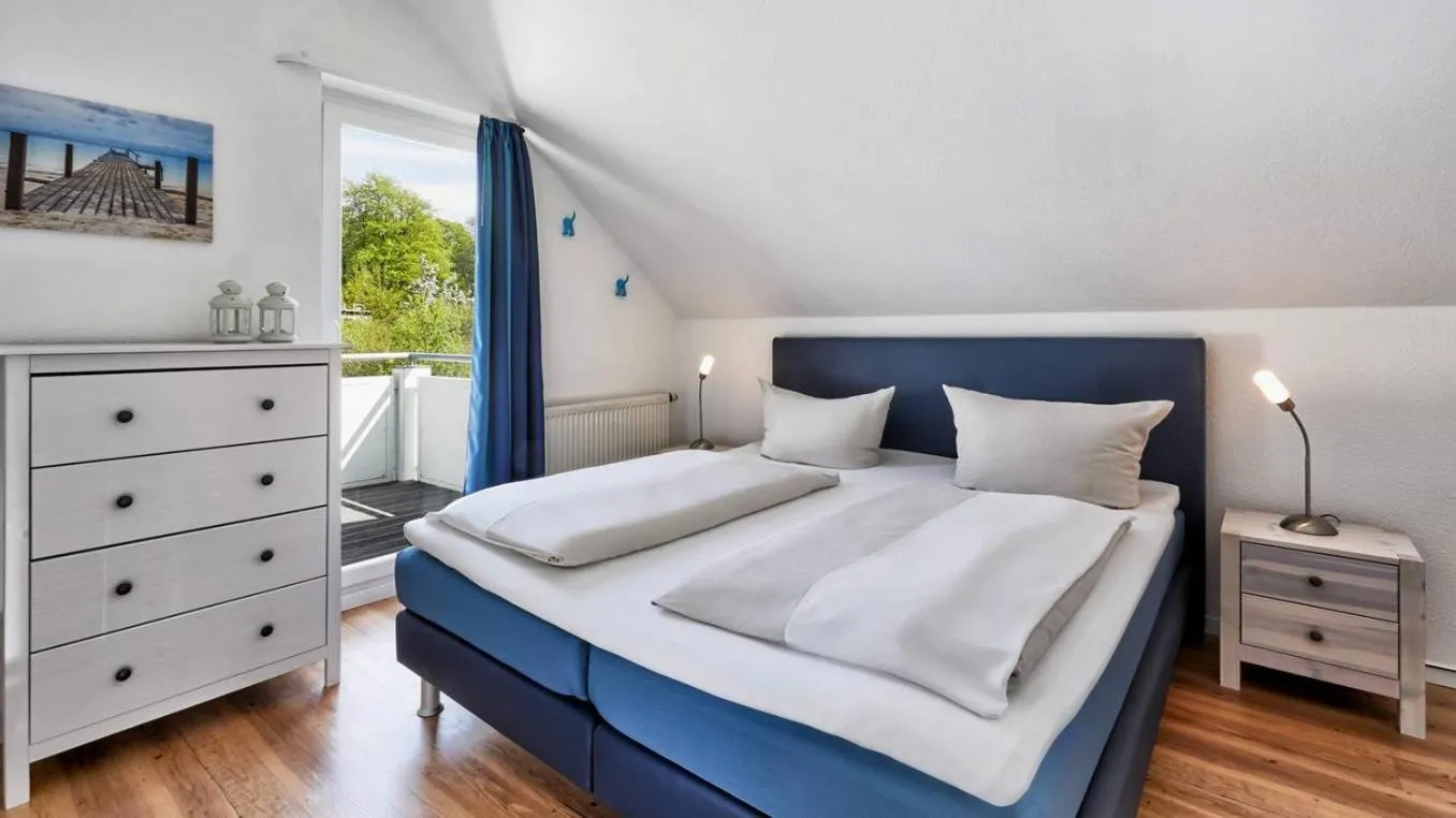 Bed in A plus Ferienpark Usedom