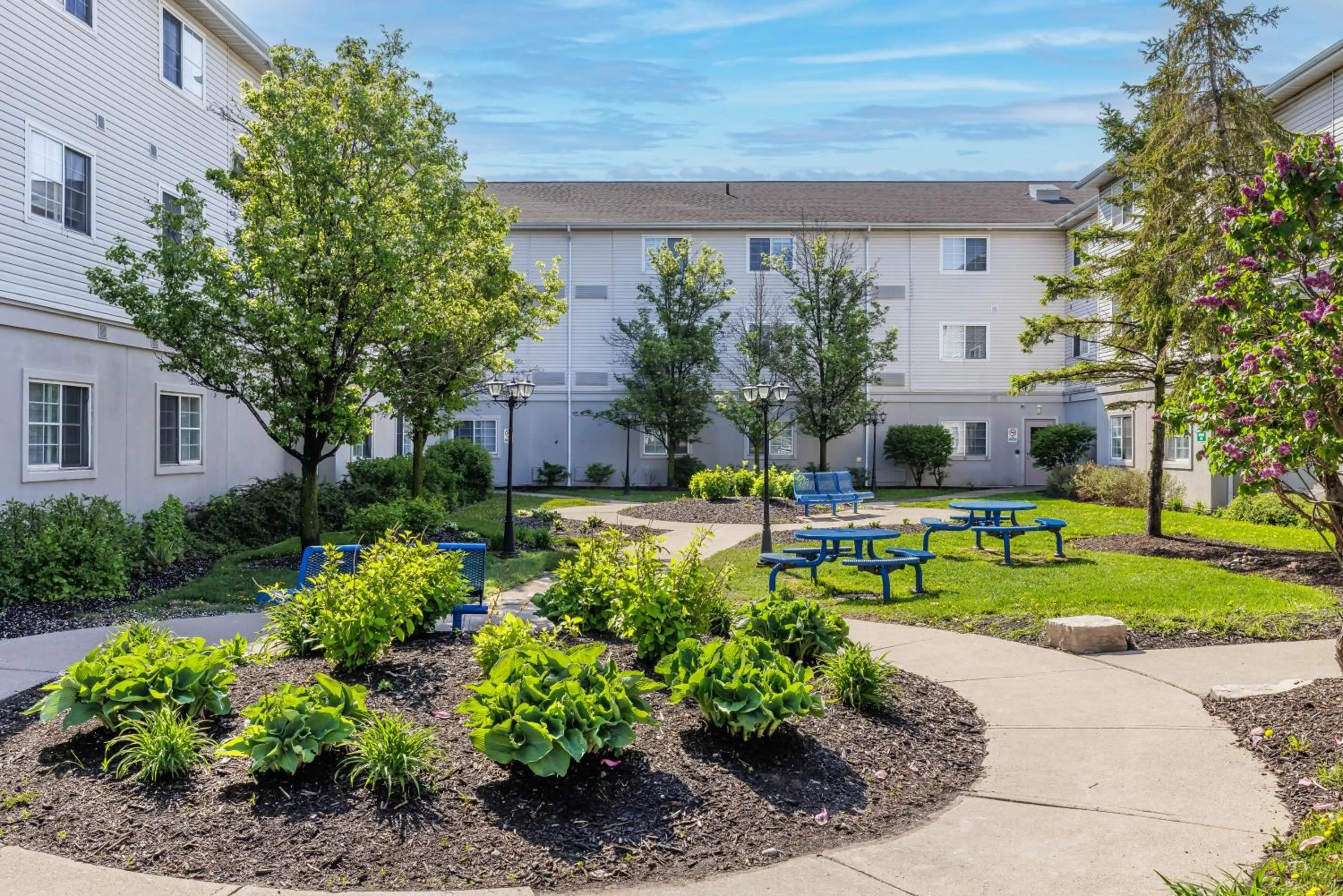 Garden in Studio 6 Toronto - Mississauga with Kitchenettes