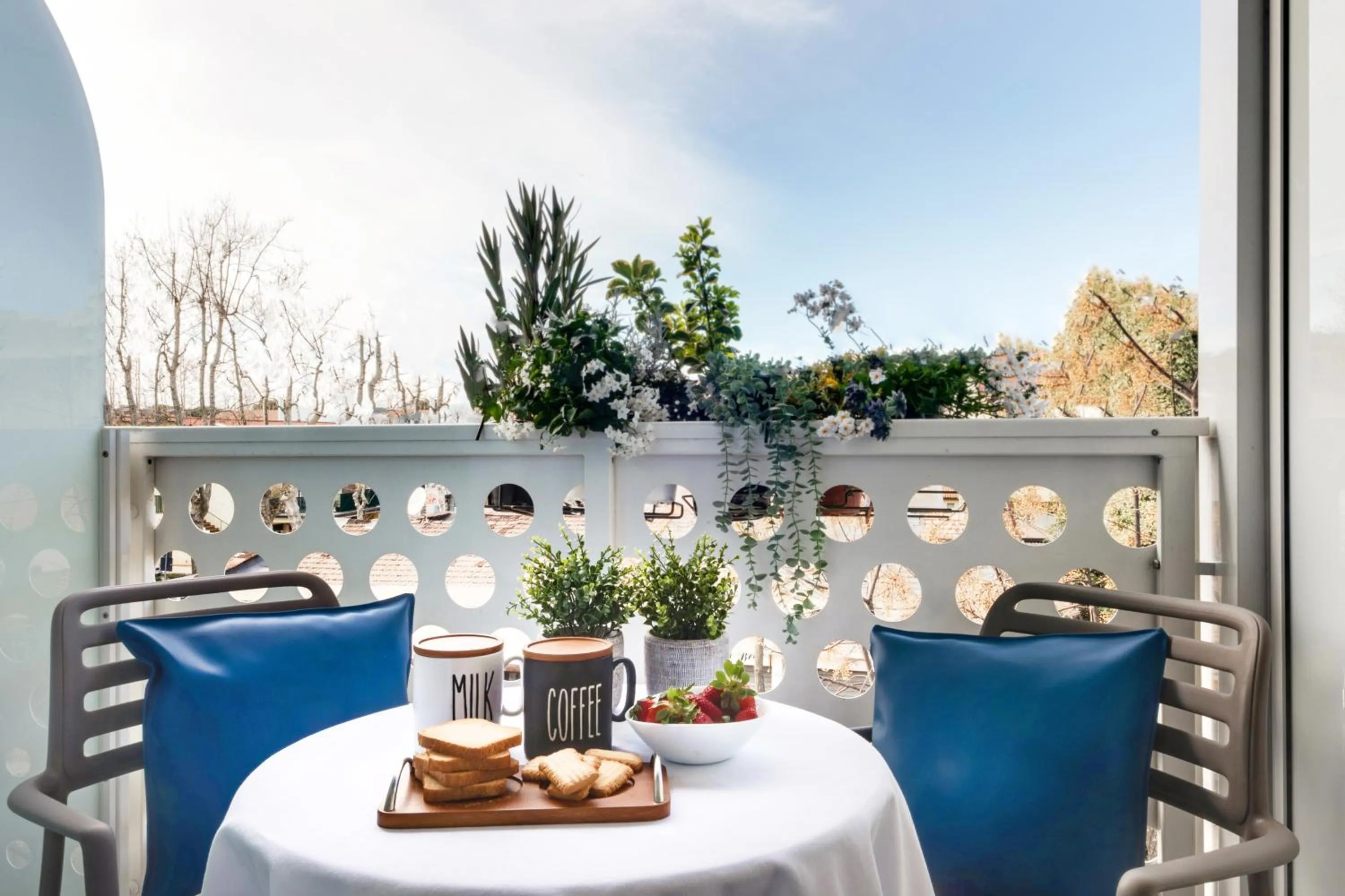 Balcony/Terrace in Romagna Suite Hotel
