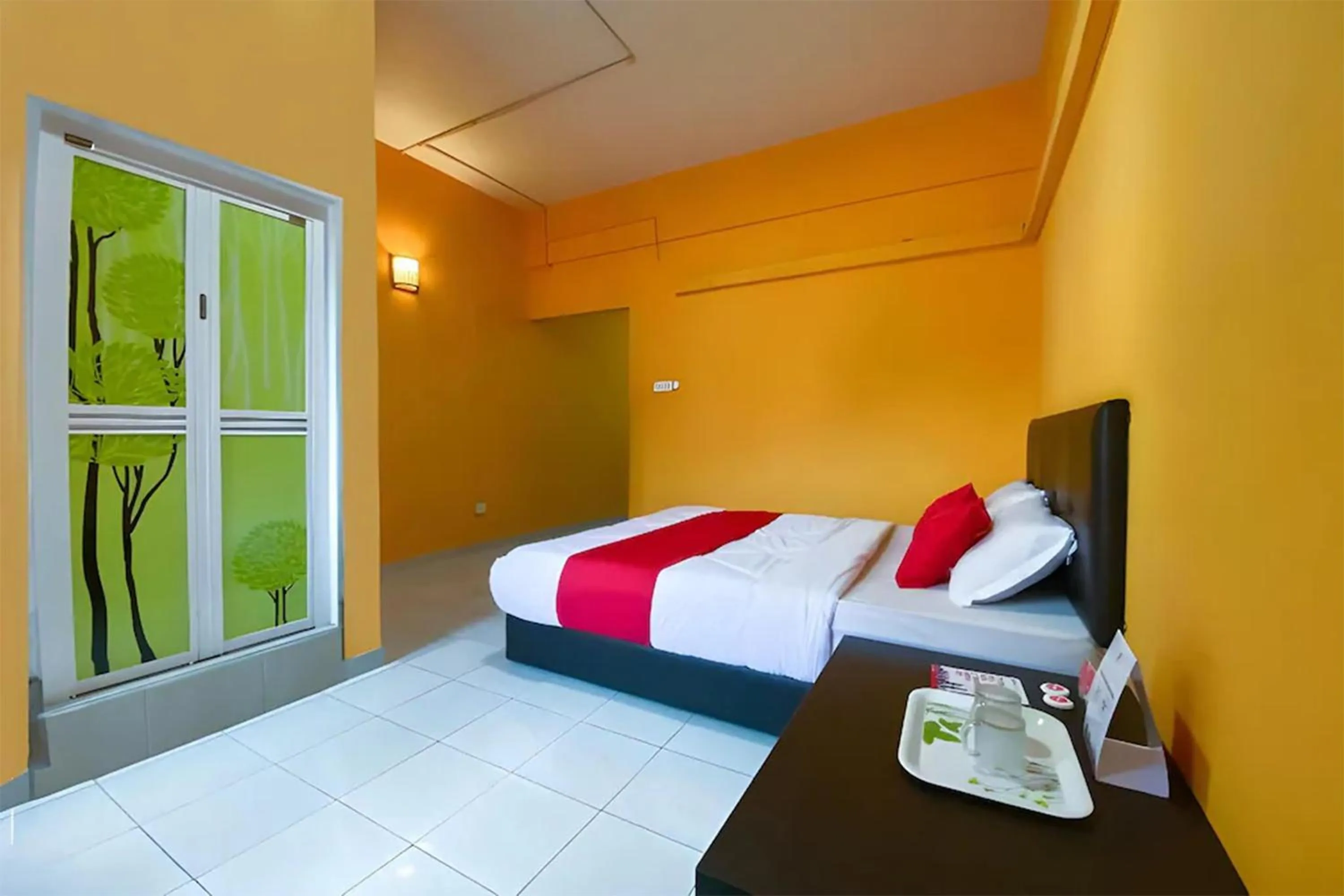 Bed in Coop Hotel Kangar
