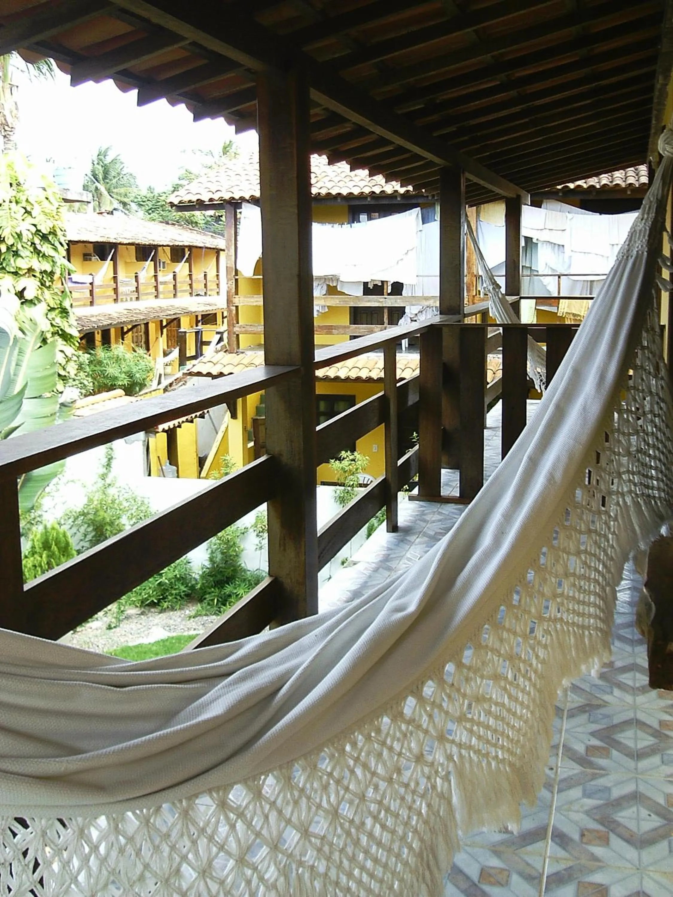 Balcony/Terrace in Pousada Grauçá