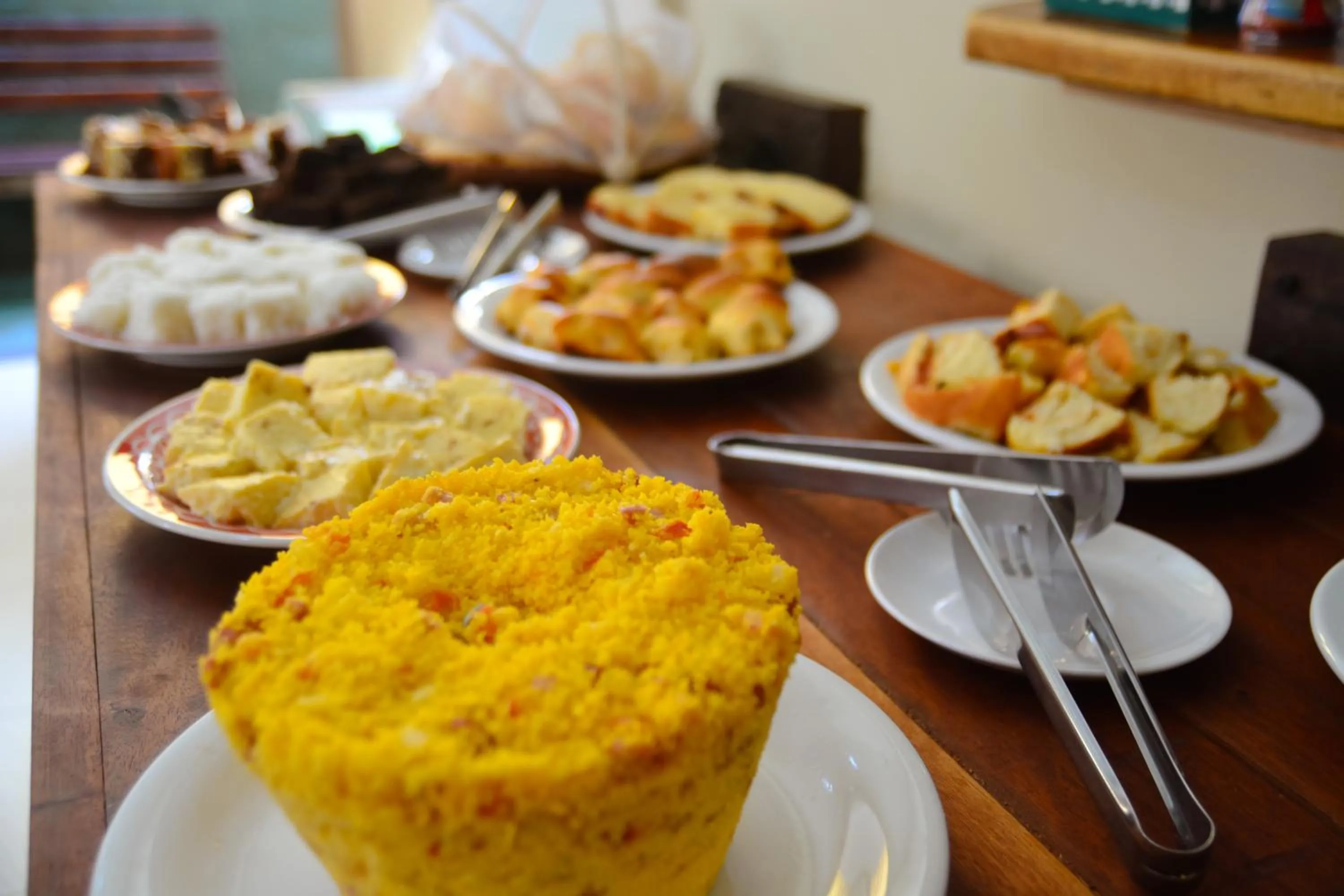 Breakfast in Pousada Grauçá