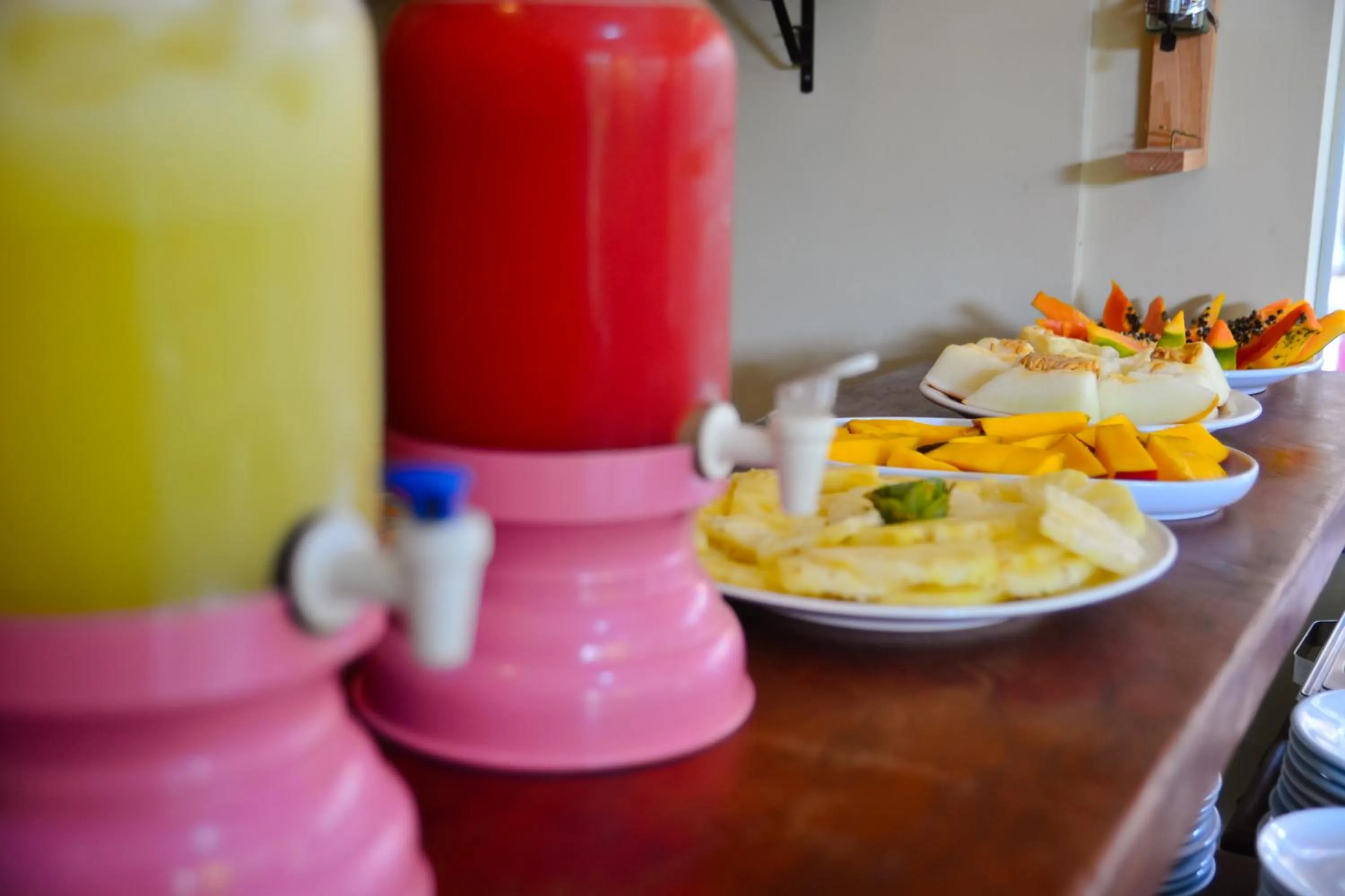 Food and drinks in Pousada Grauçá