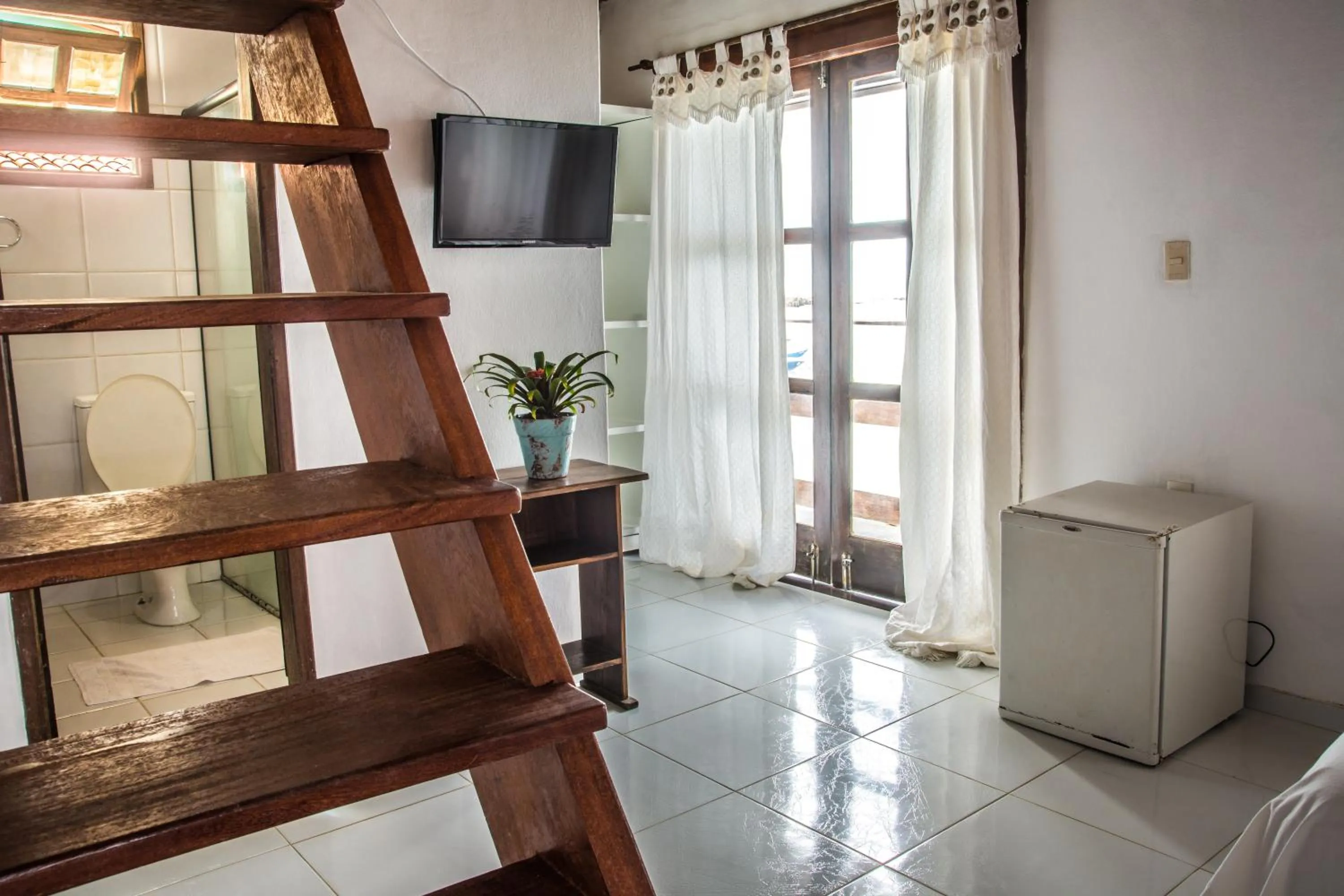 Bathroom in Pousada Grauçá