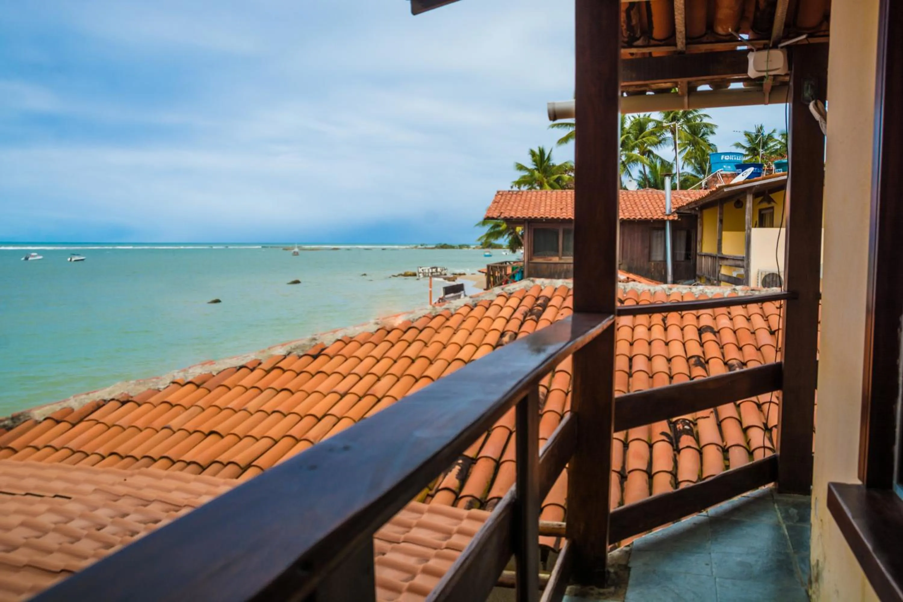 Balcony/Terrace in Pousada Grauçá