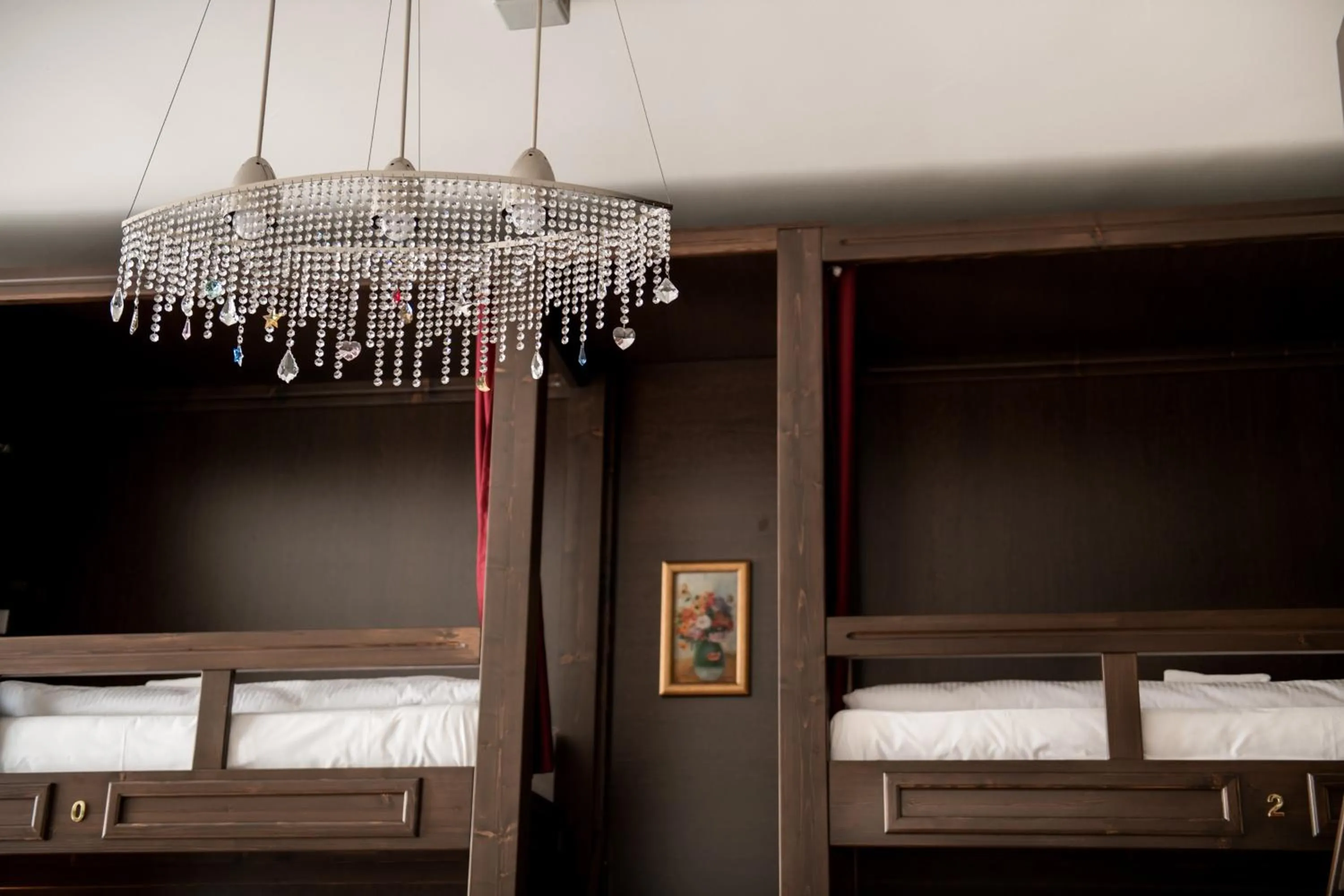 Decorative detail, Bed in Vienna Boutique - Premium Hostel