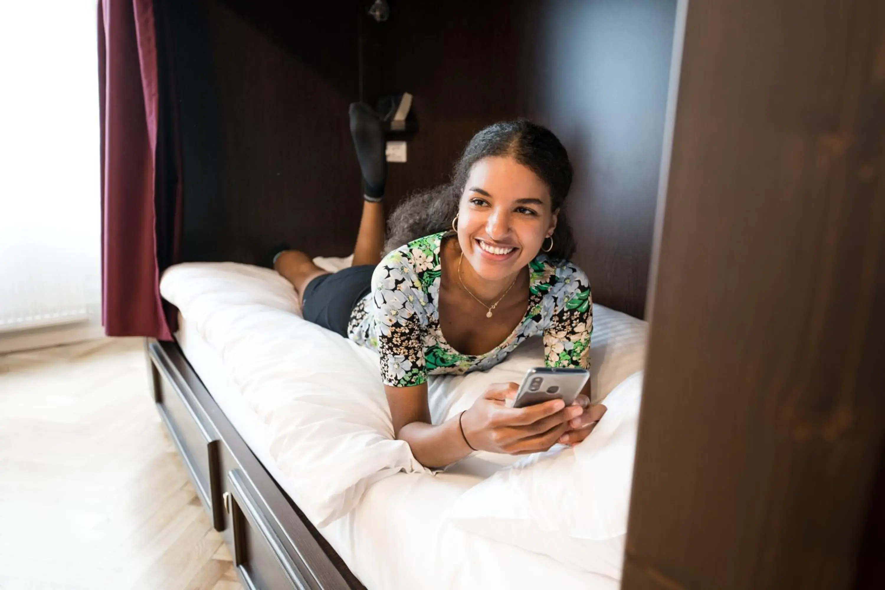 Bed in 4-Bed Female Dormitory Room in Vienna Boutique - Premium Hostel Bed in 4-Bed Female Dormitory Room in Vienna Boutique - Premium Hostel