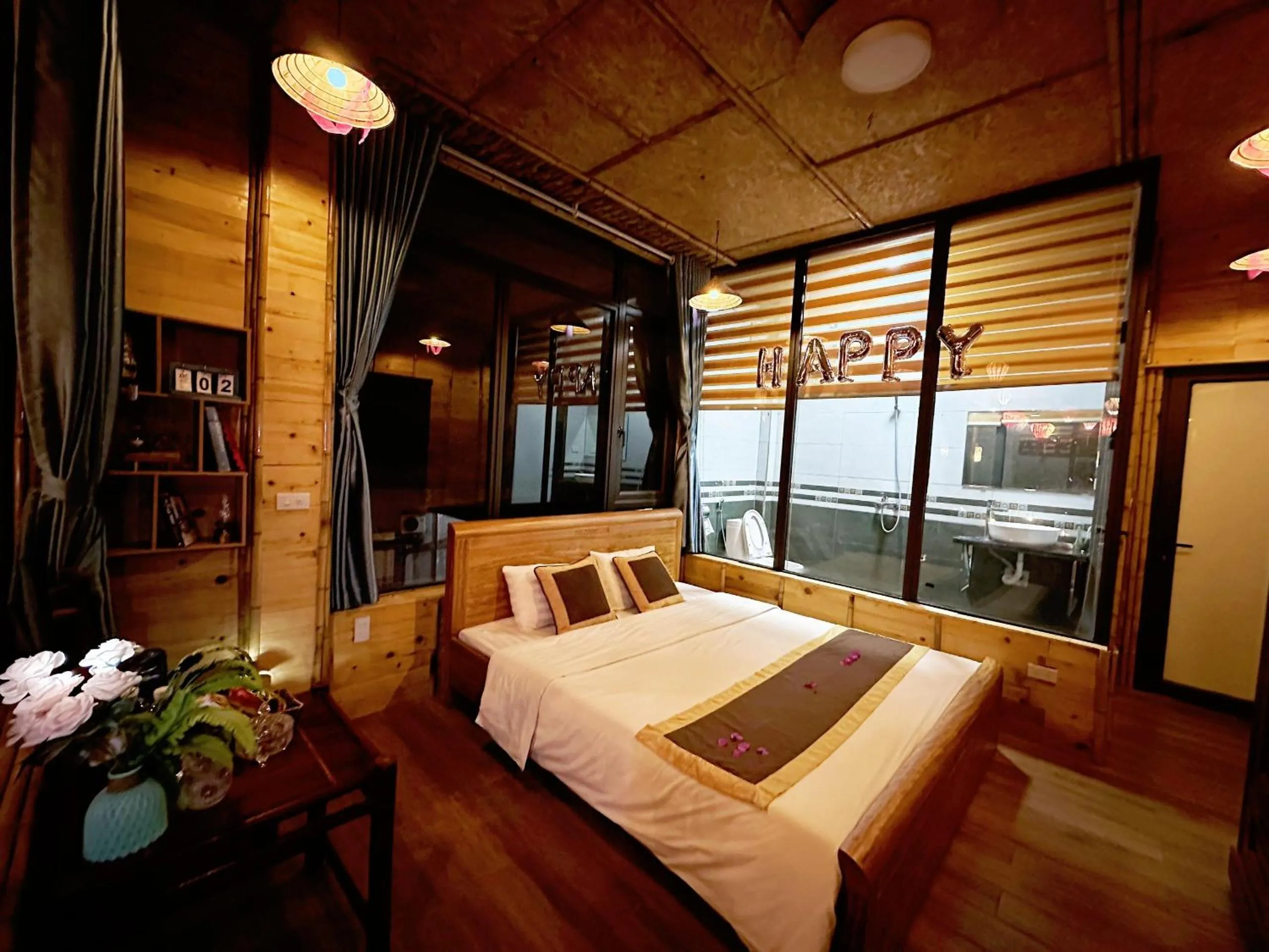 Bed in Trang An Moon Garden Homestay