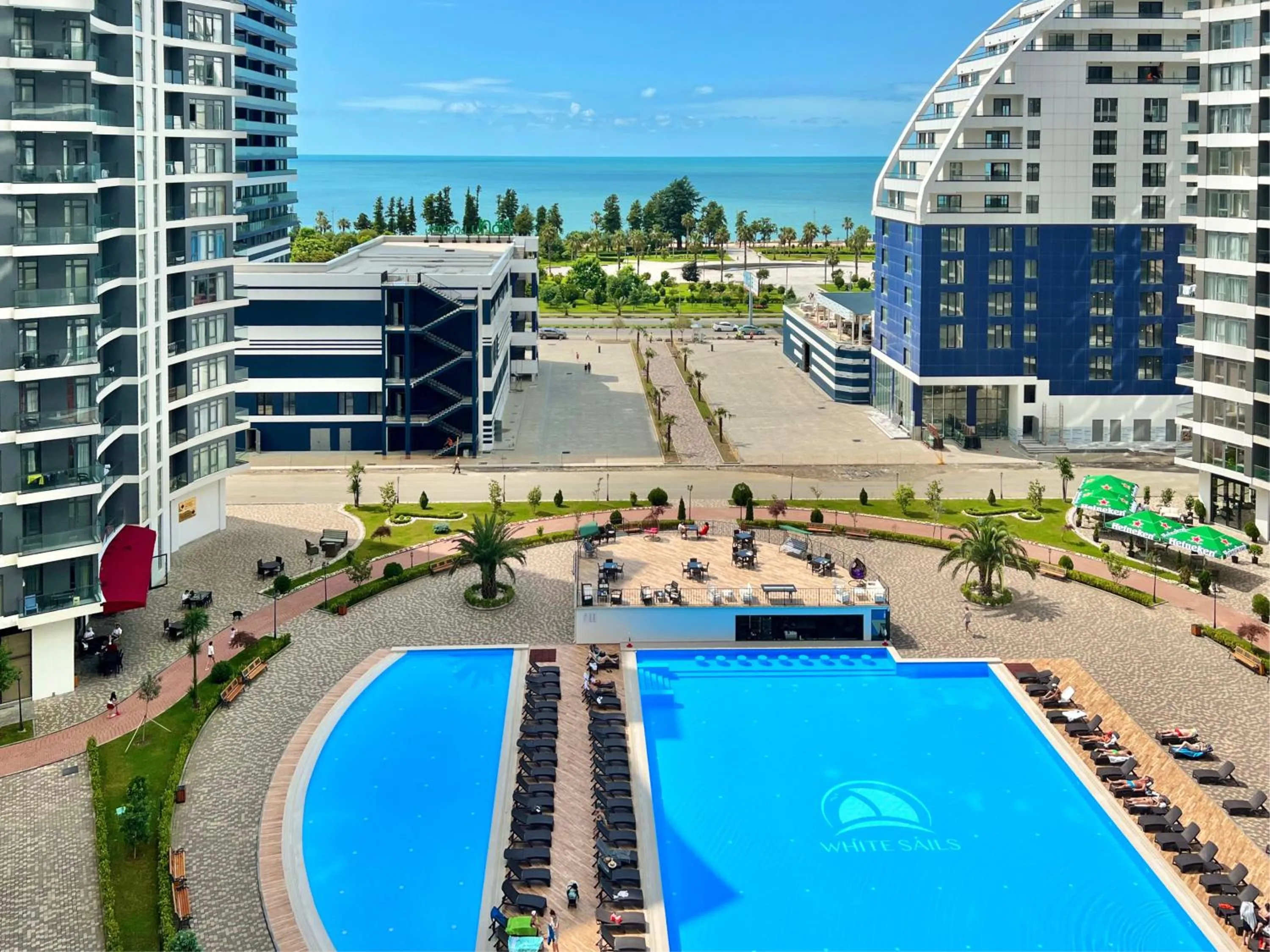 Property building in White Sails Residential Hotel