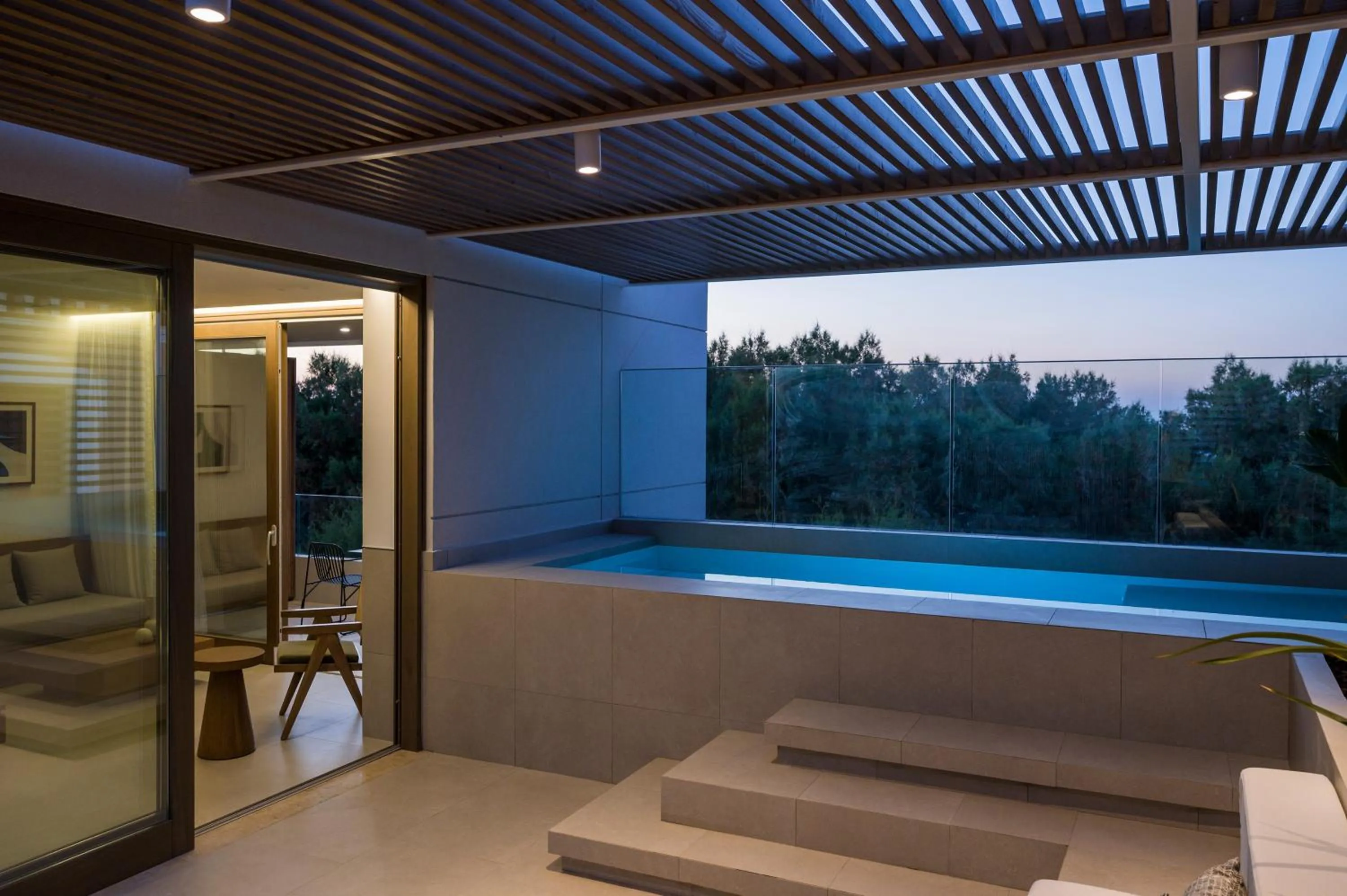 Swimming pool in SanSal Boutique Hotel