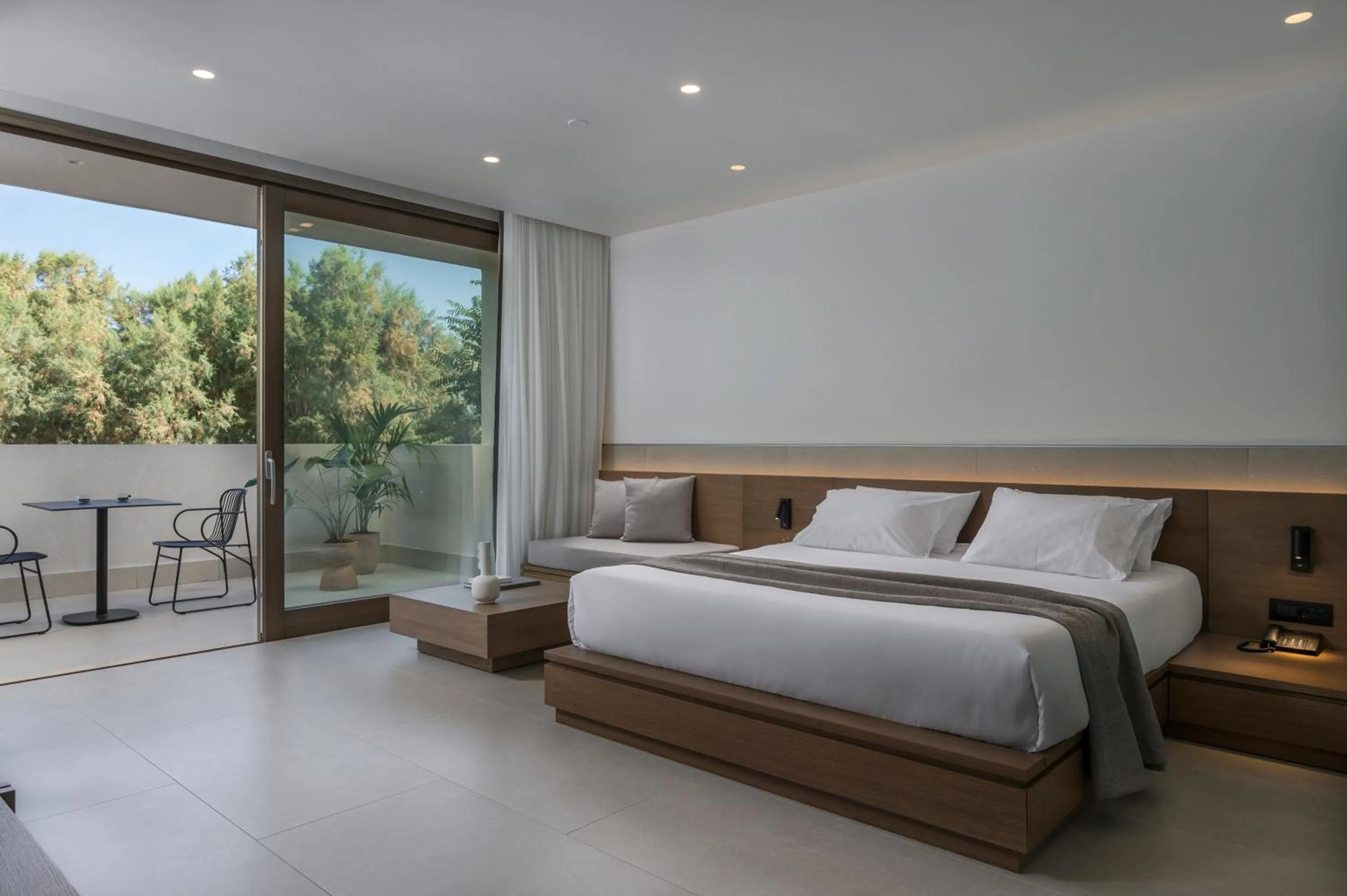 Bed in SanSal Boutique Hotel