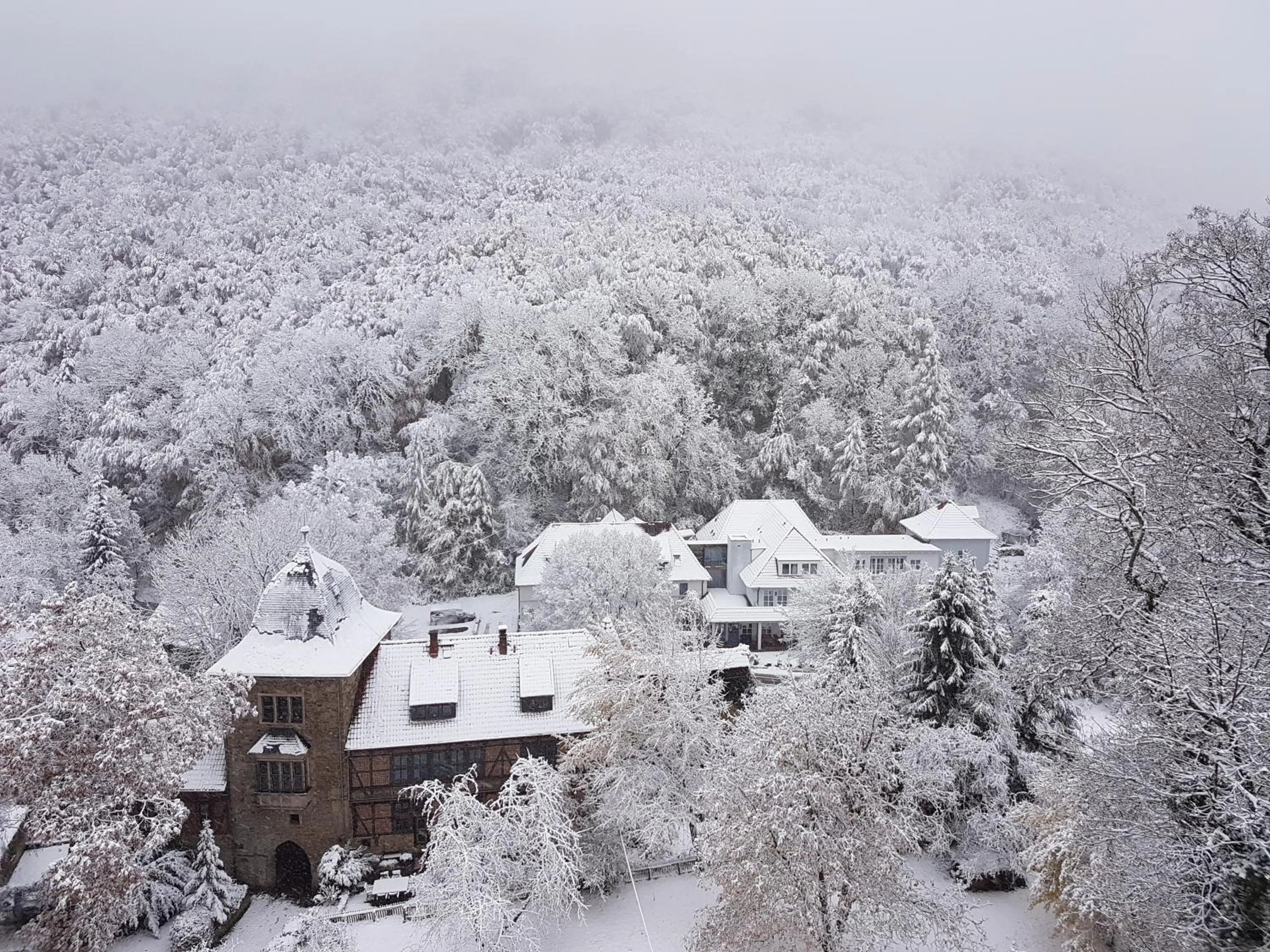 Winter in Hotel & Restaurant Schaumburger Ritter, Rinteln