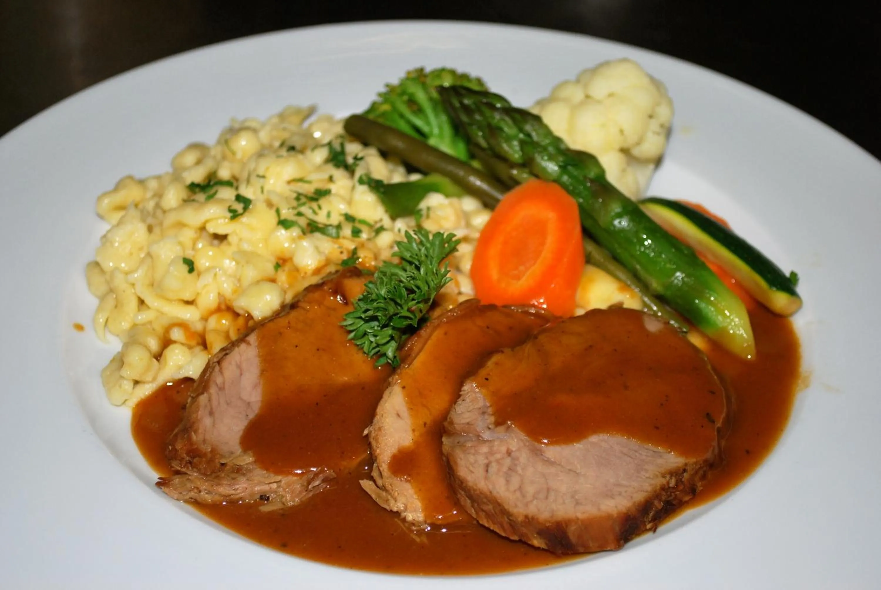 Food in Hotel Restaurant Weihenstephaner Stuben