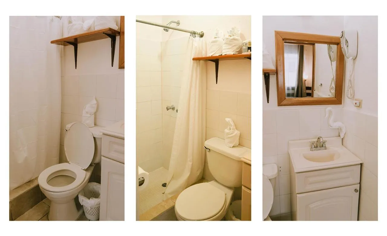 Shower in Hotel Casa Amelia