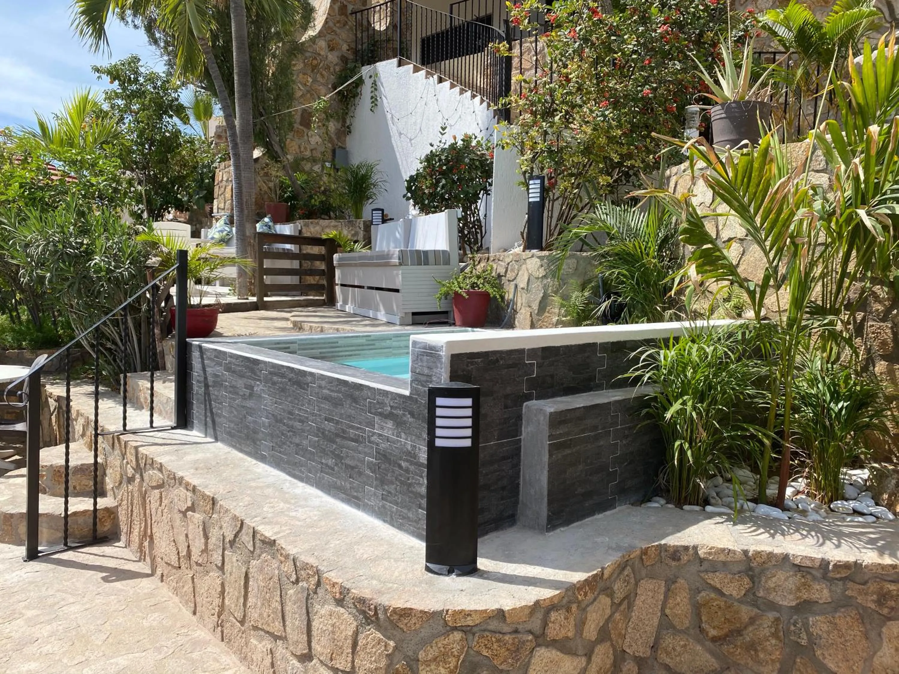 Hot Tub in Marina View Villas