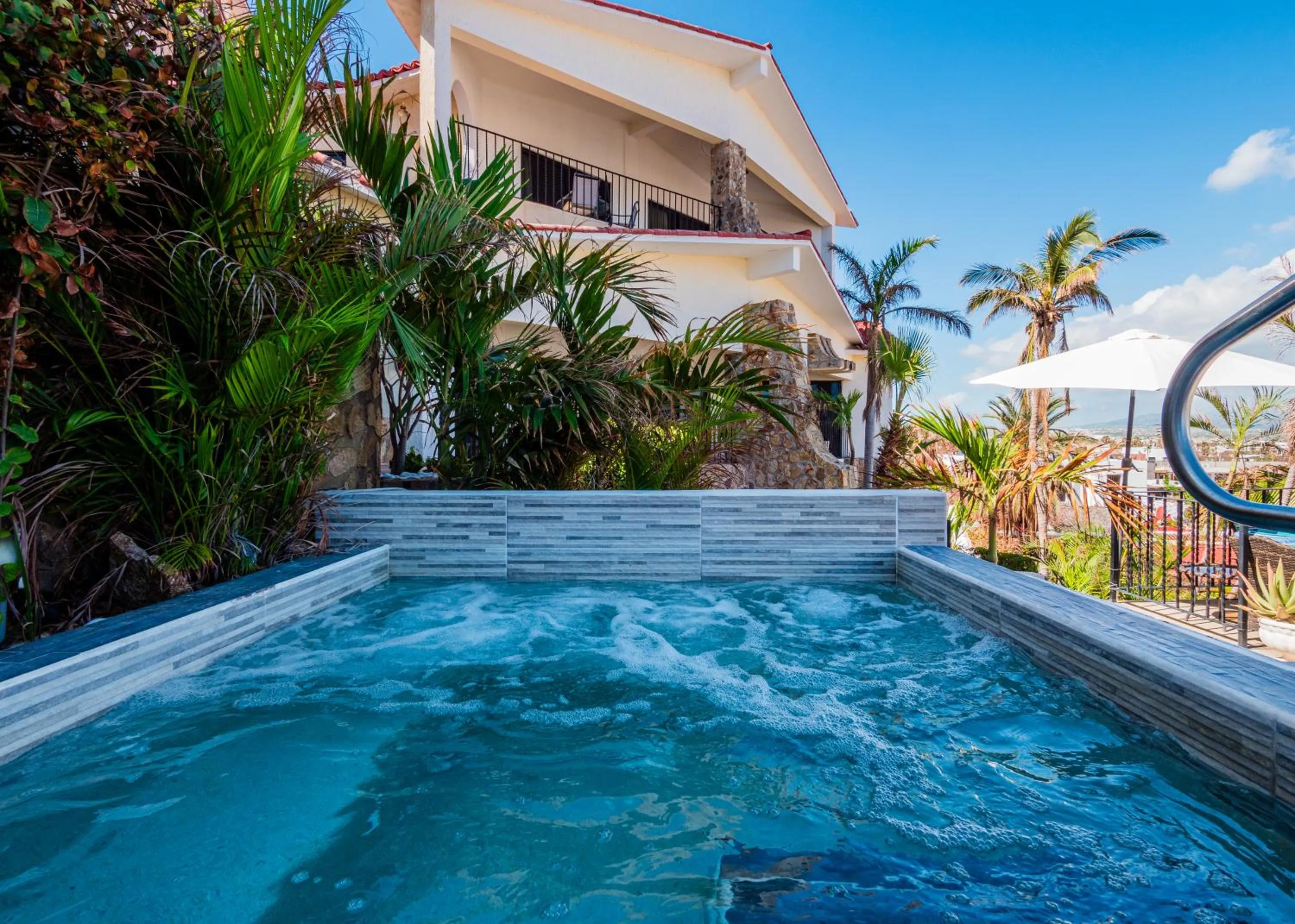 Hot Tub in Marina View Villas