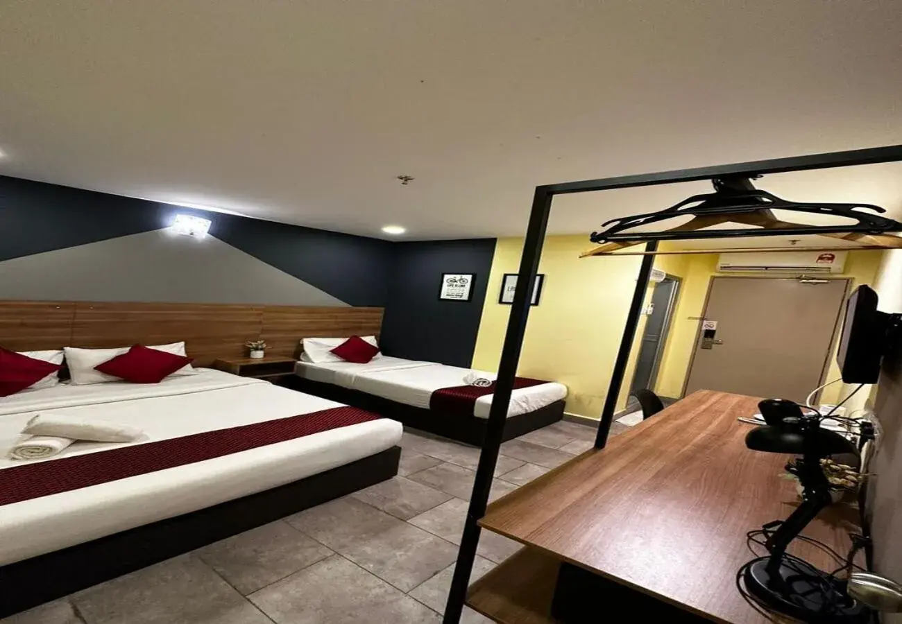 Triple Room in T-hotel Mont Kiara Triple Room in T-hotel Mont Kiara