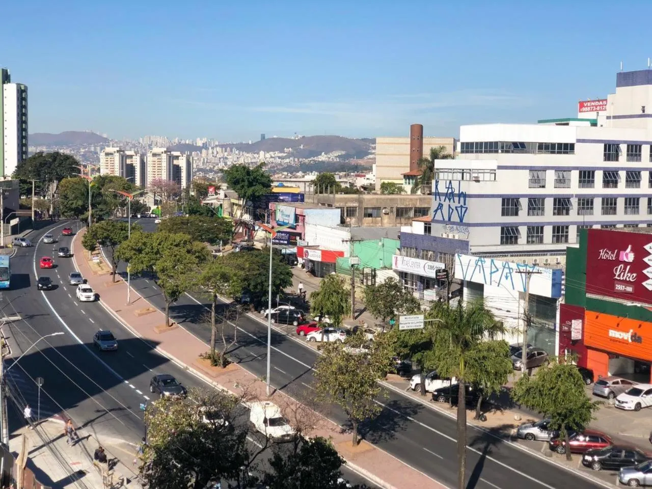 Street view in Manferrari Hotel