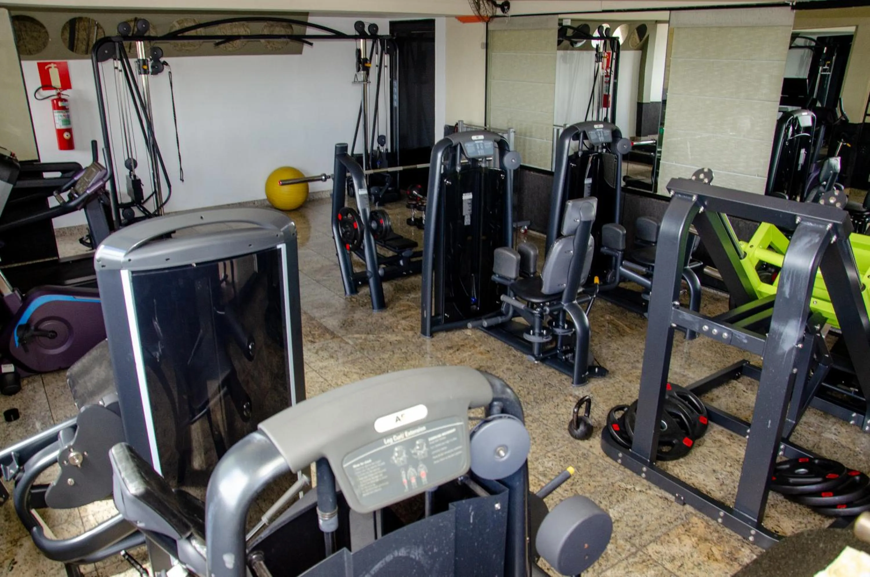 Fitness centre/facilities in Manferrari Hotel