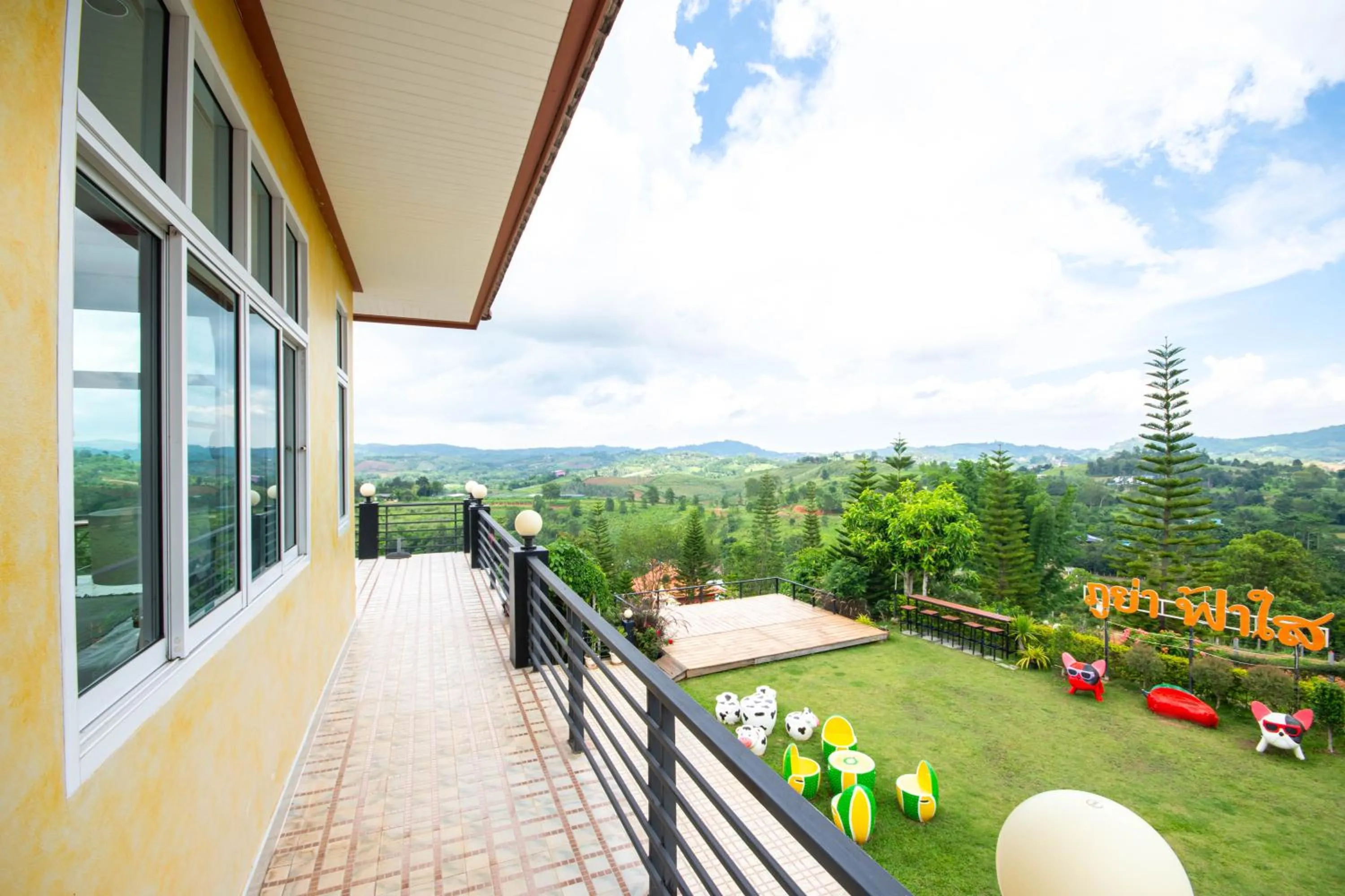 Balcony/Terrace in Phuyafahsai The Resort Khao Kho